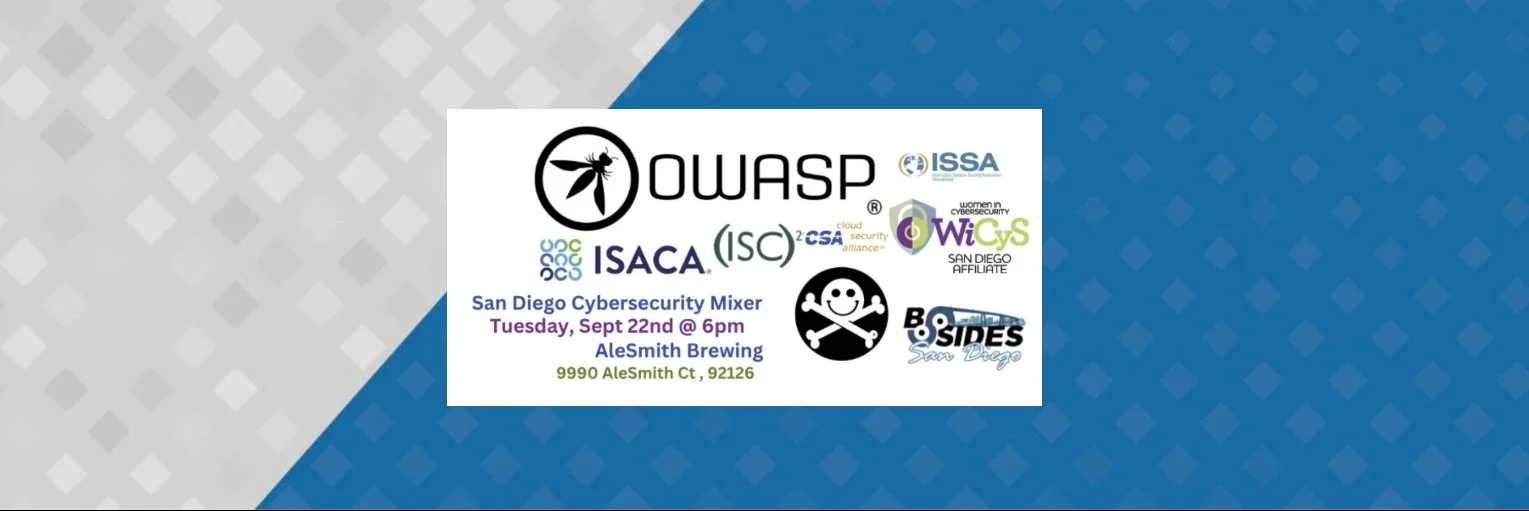 San Diego Cybersecurity Q3 Social Mixer 