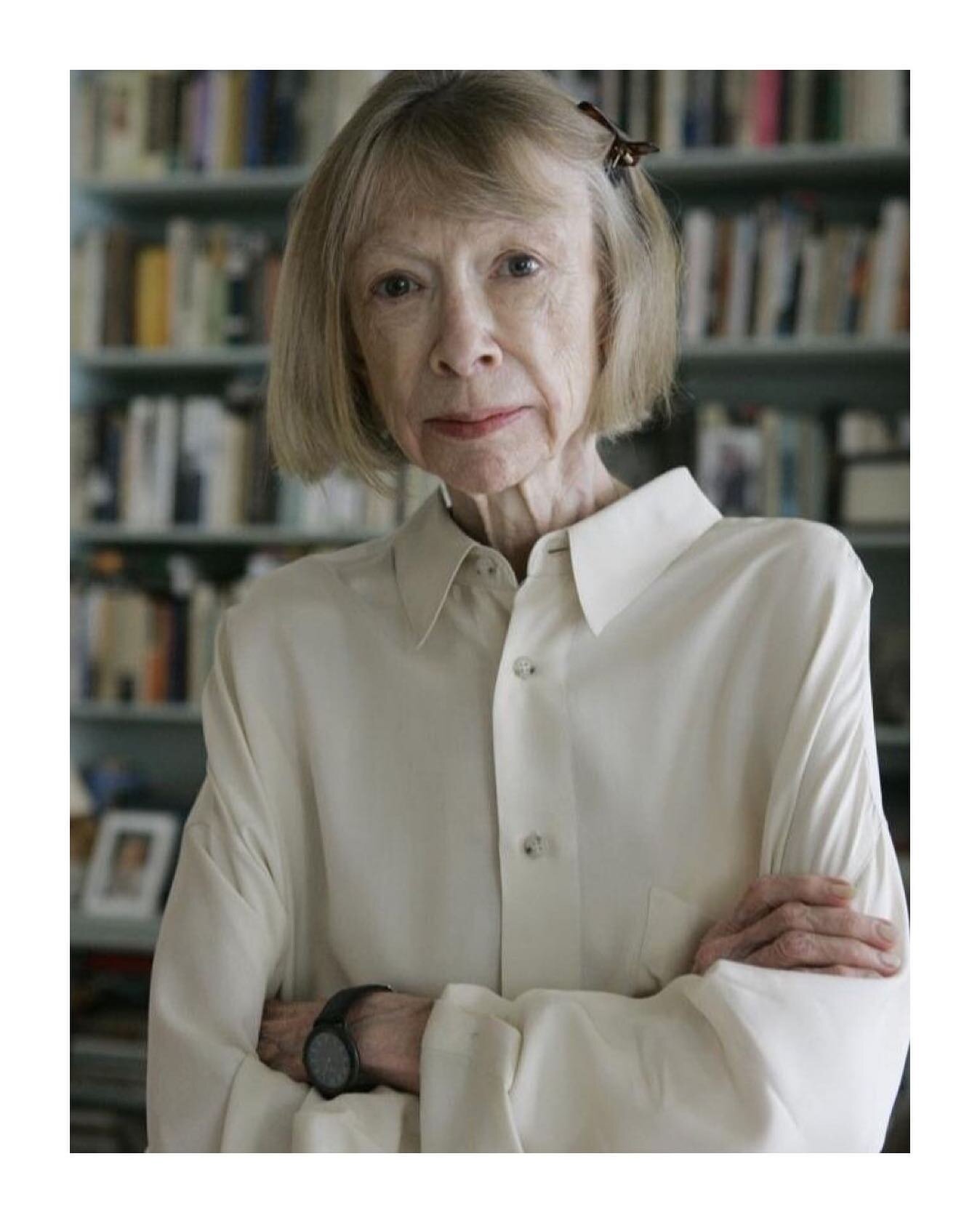 A small tribute to literary hero Joan Didion up on the site.