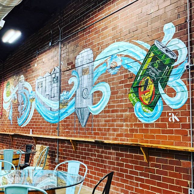 My latest: The brewing process mixed with a little history lesson @savannahriverbrew