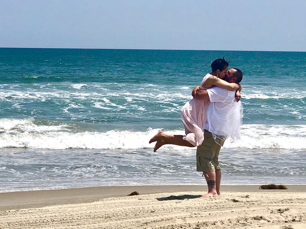 Rev. Jay Bowman . Outer Banks Corolla Wedding Officiant . hugs .jpeg