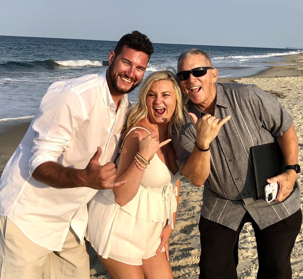 Rev. Jay Bowman . Outer Banks Wedding Minister . shaka .jpeg