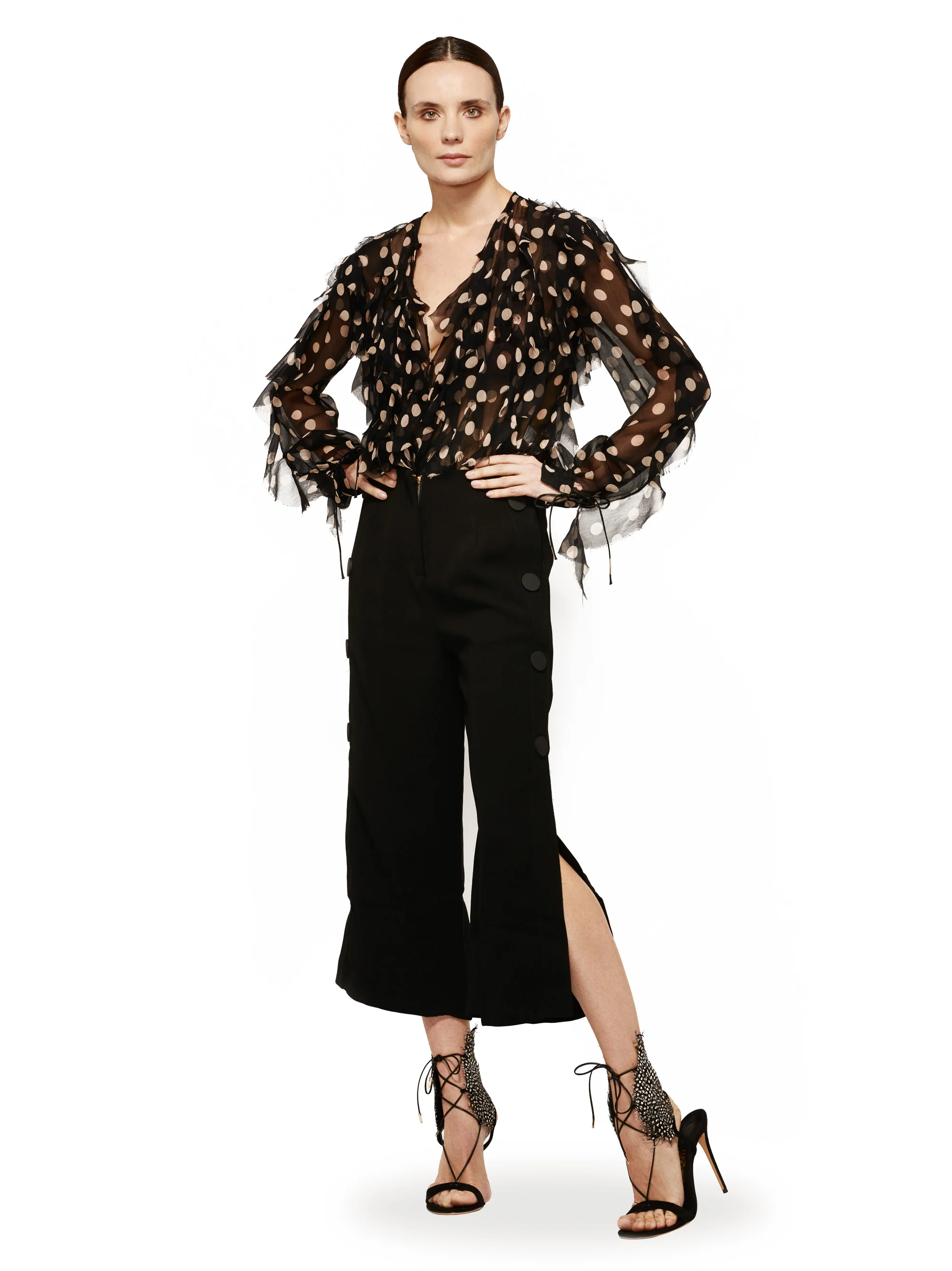 Alvin Valley-19Classic Ruffle Blouse.jpg