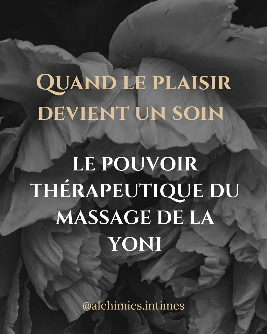 LA PUISSANCE DU MASSAGE DE LA YONI COMME PORTE D&rsquo;ACC&Egrave;S &Agrave; TON PLAISIR 🔥

Le massage de la Yoni est un rituel de soin et d&rsquo;amour envers soi.

Un espace o&ugrave; le corps, les &eacute;motions et le plaisir se rencontrent.

&A