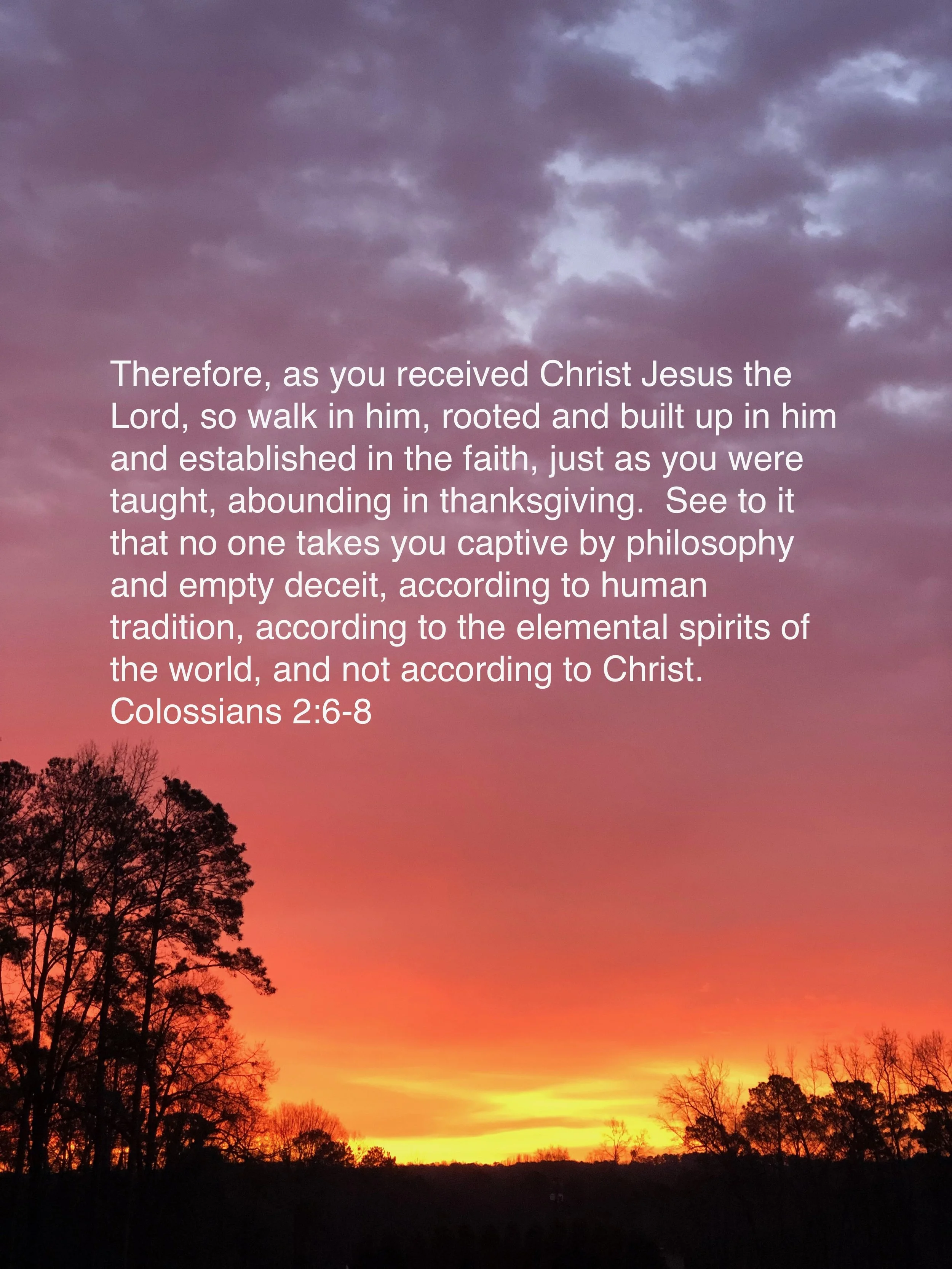 Walking in Faith
