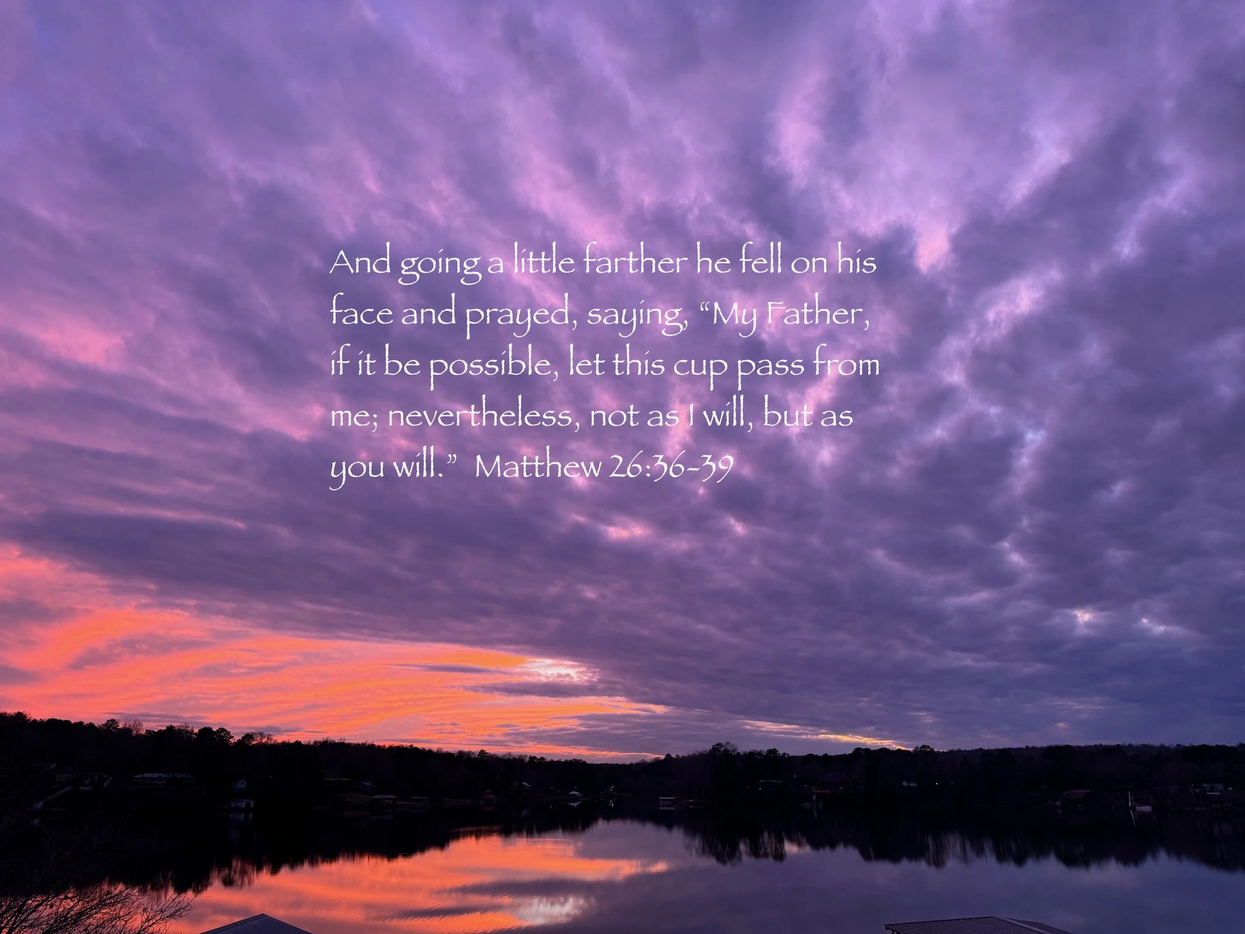 Maundy Thursday Message - Thy Will Be Done