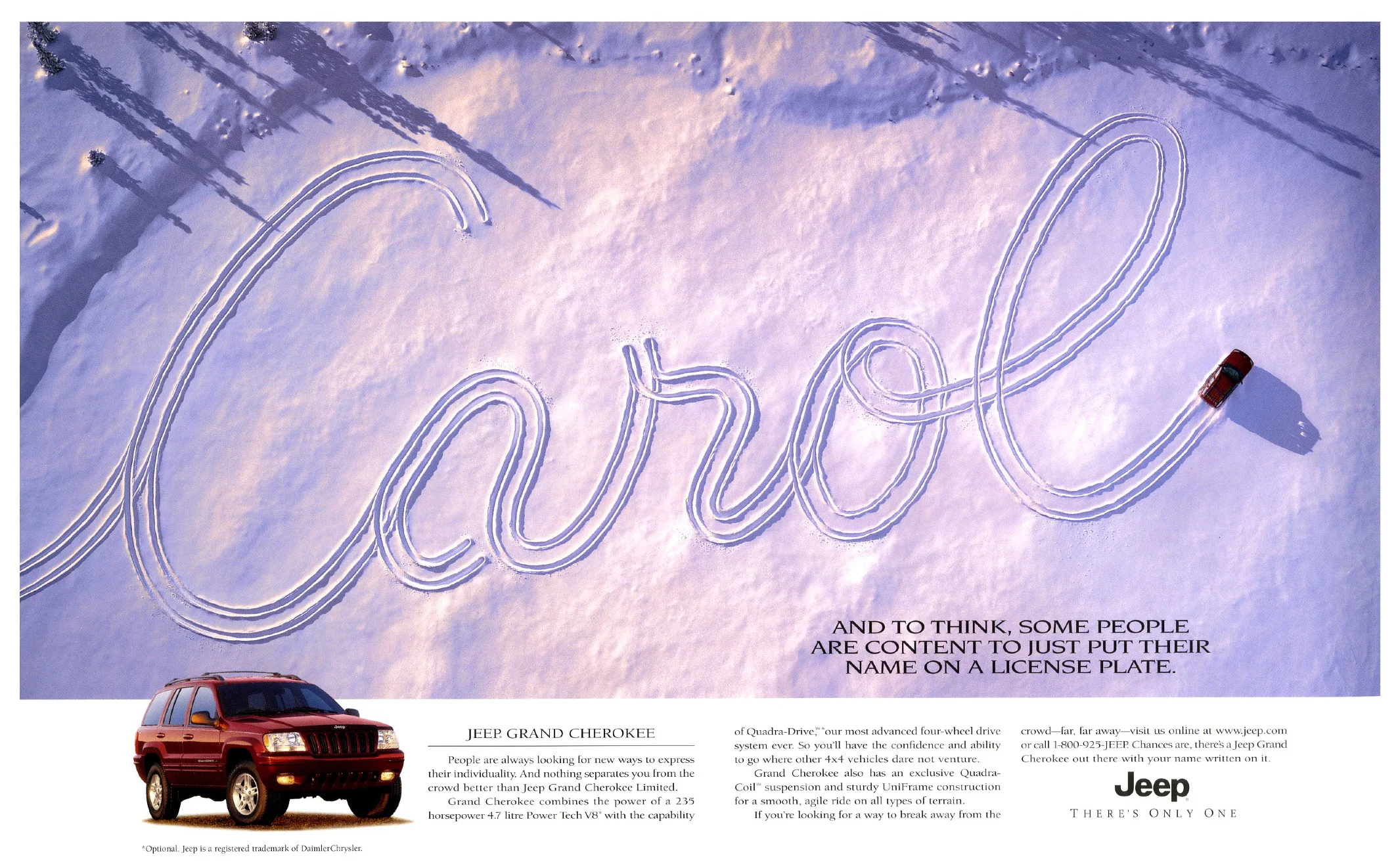  My dad always thought my name should be on the ads I wrote. He got his wish. 
