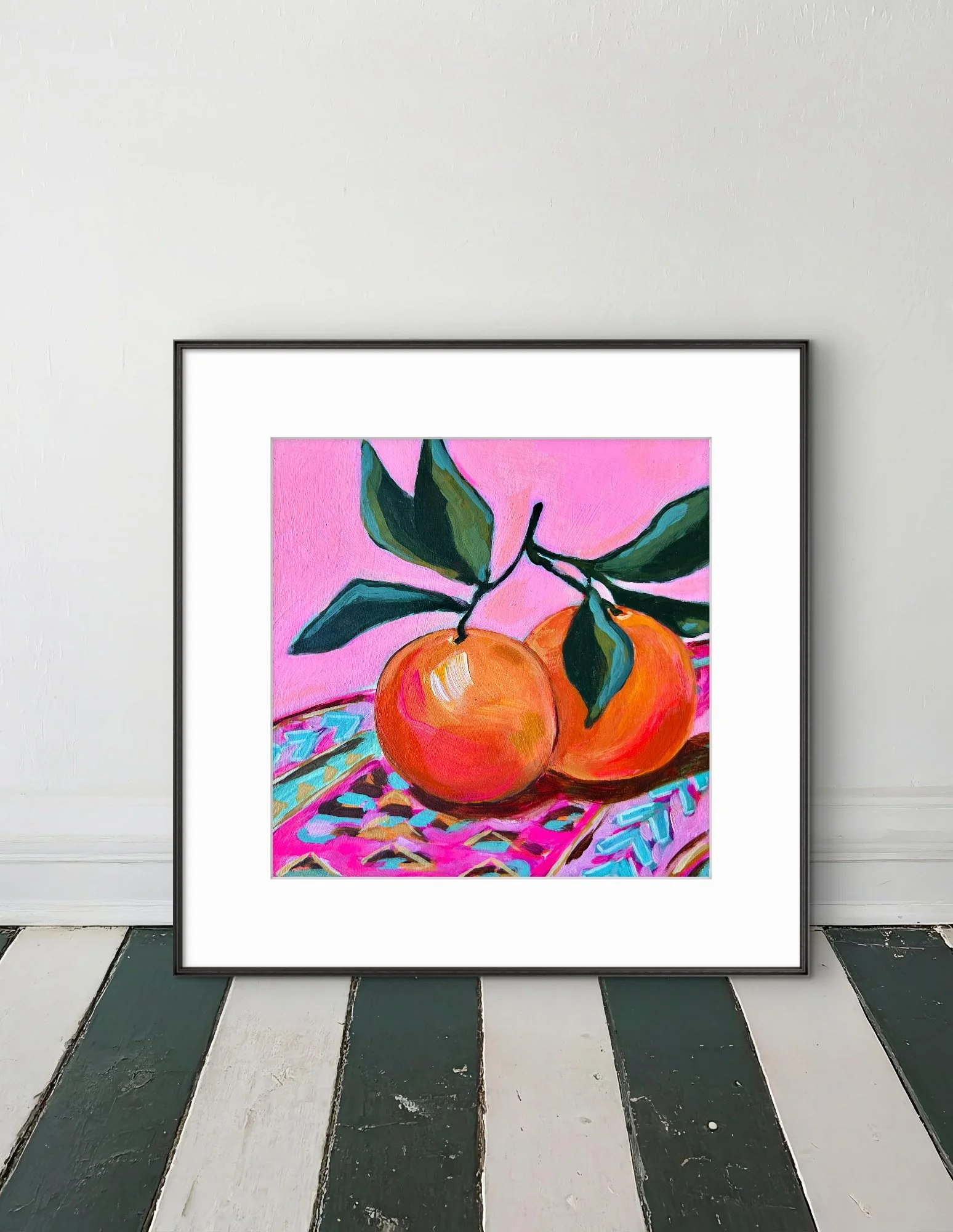 santafeorangesframed.JPG