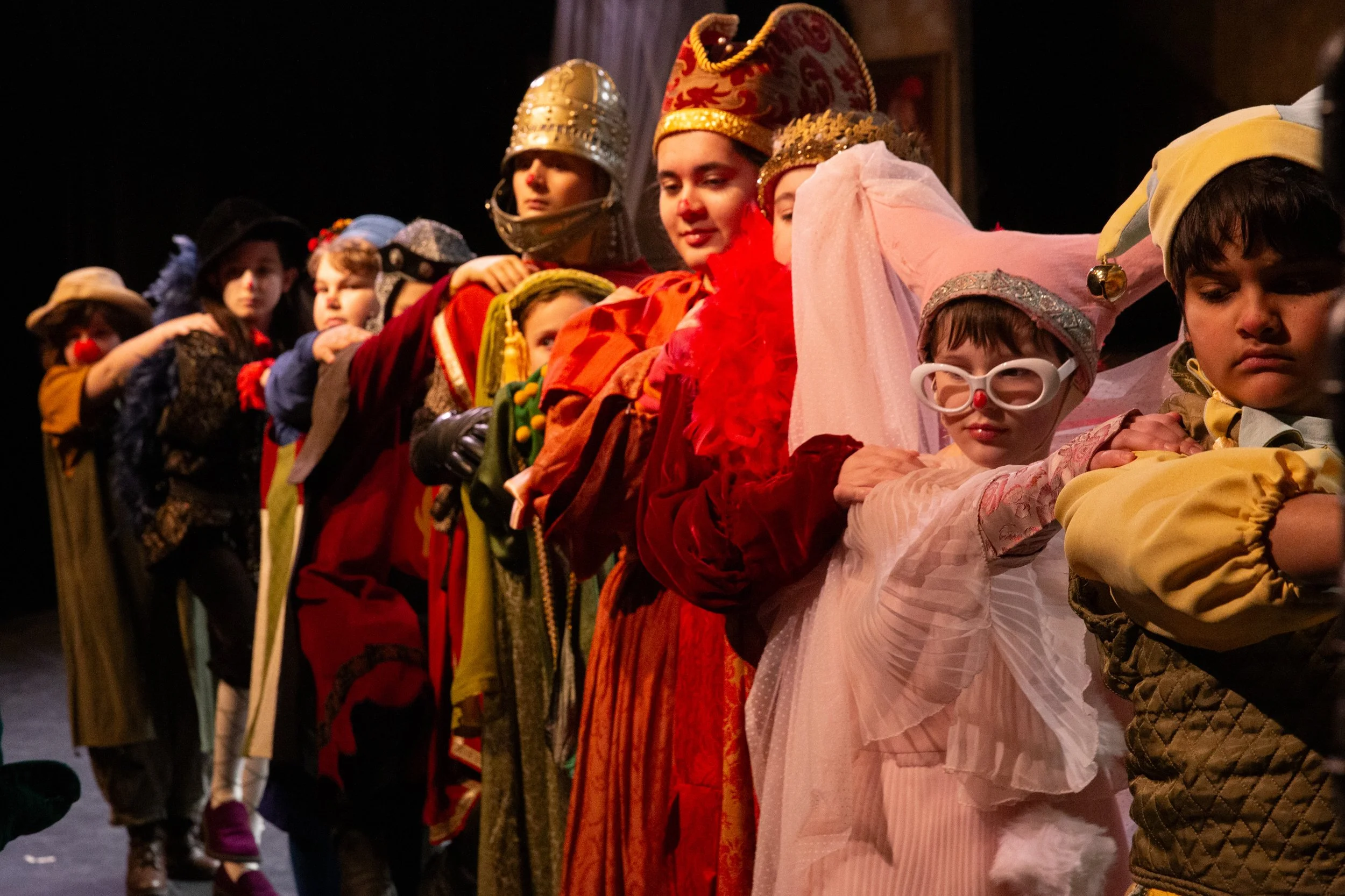 Clowns in a Clown Castle