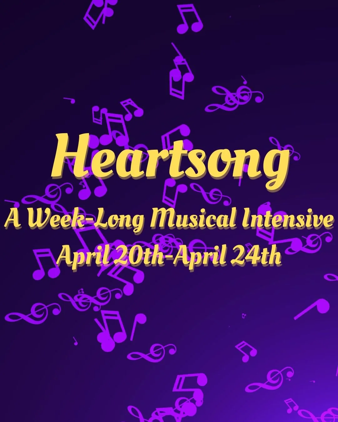 Heartsong: A Weeklong Musical Intensive