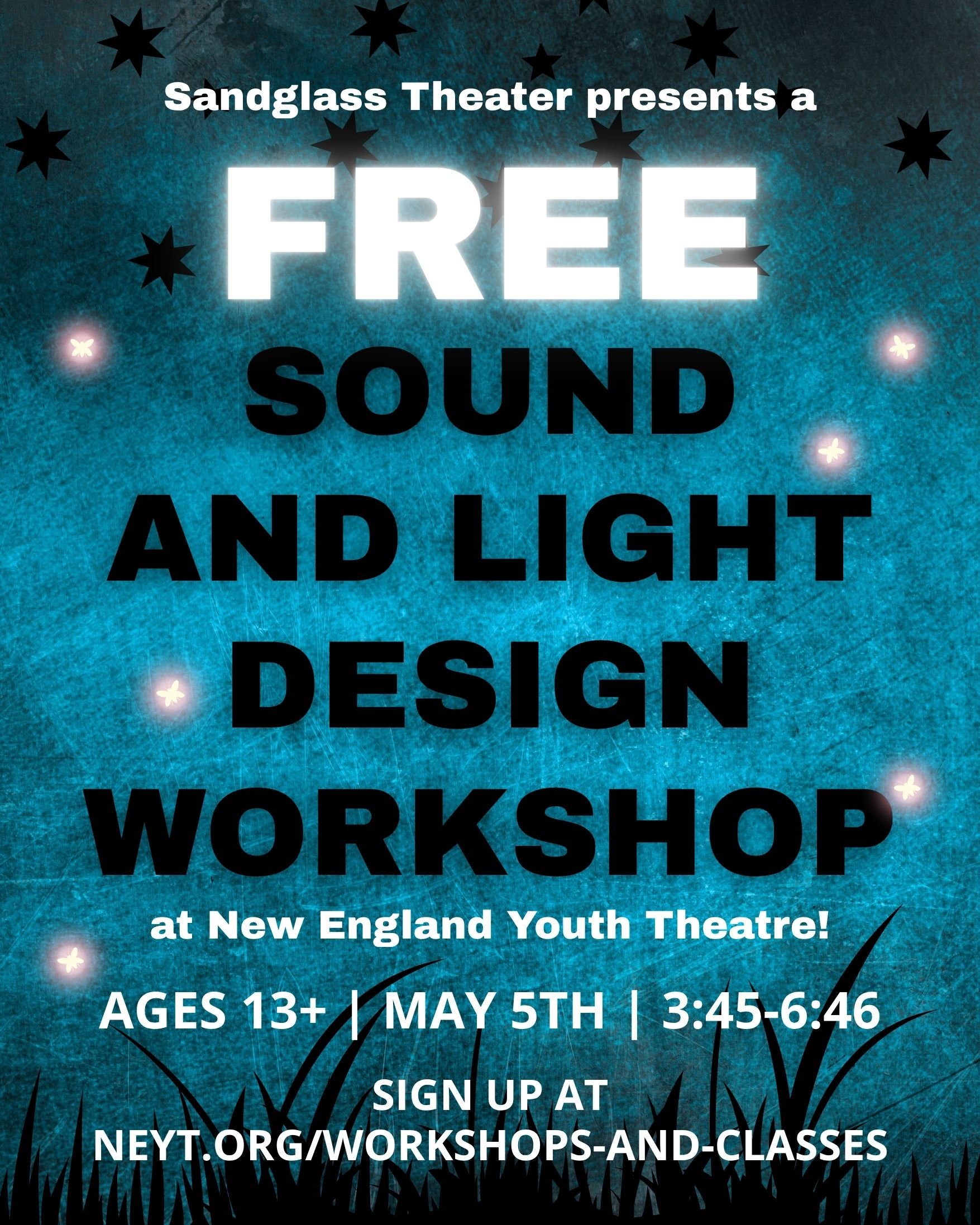 FREE SOUND AND LIGHT DESIGN WORKSHOP