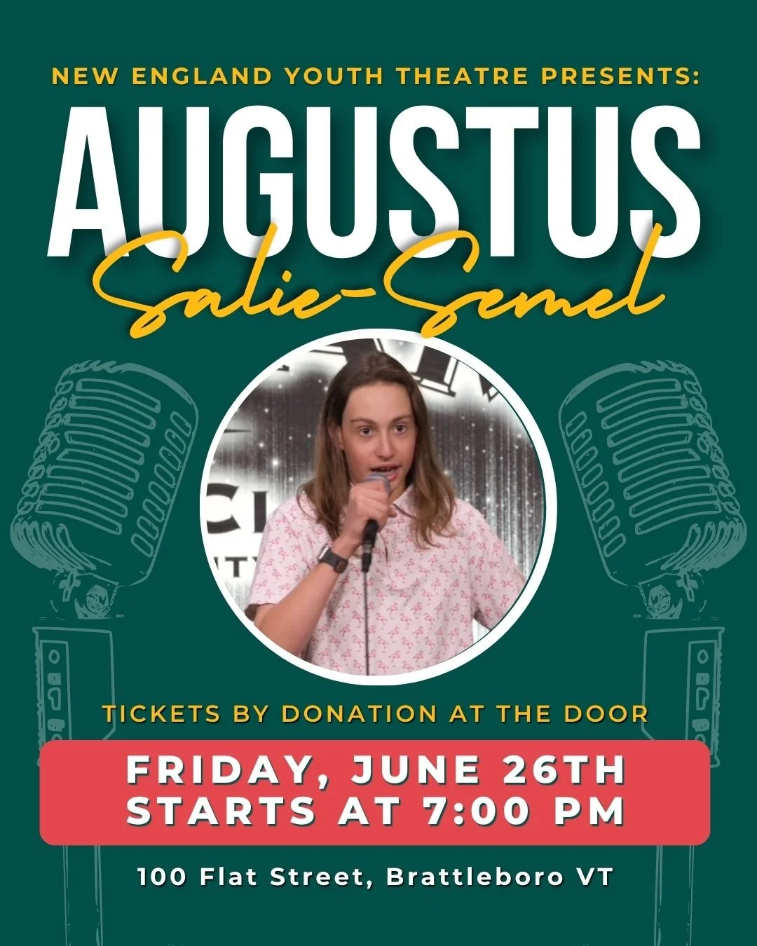 Standup with Augustus Salie-Semel