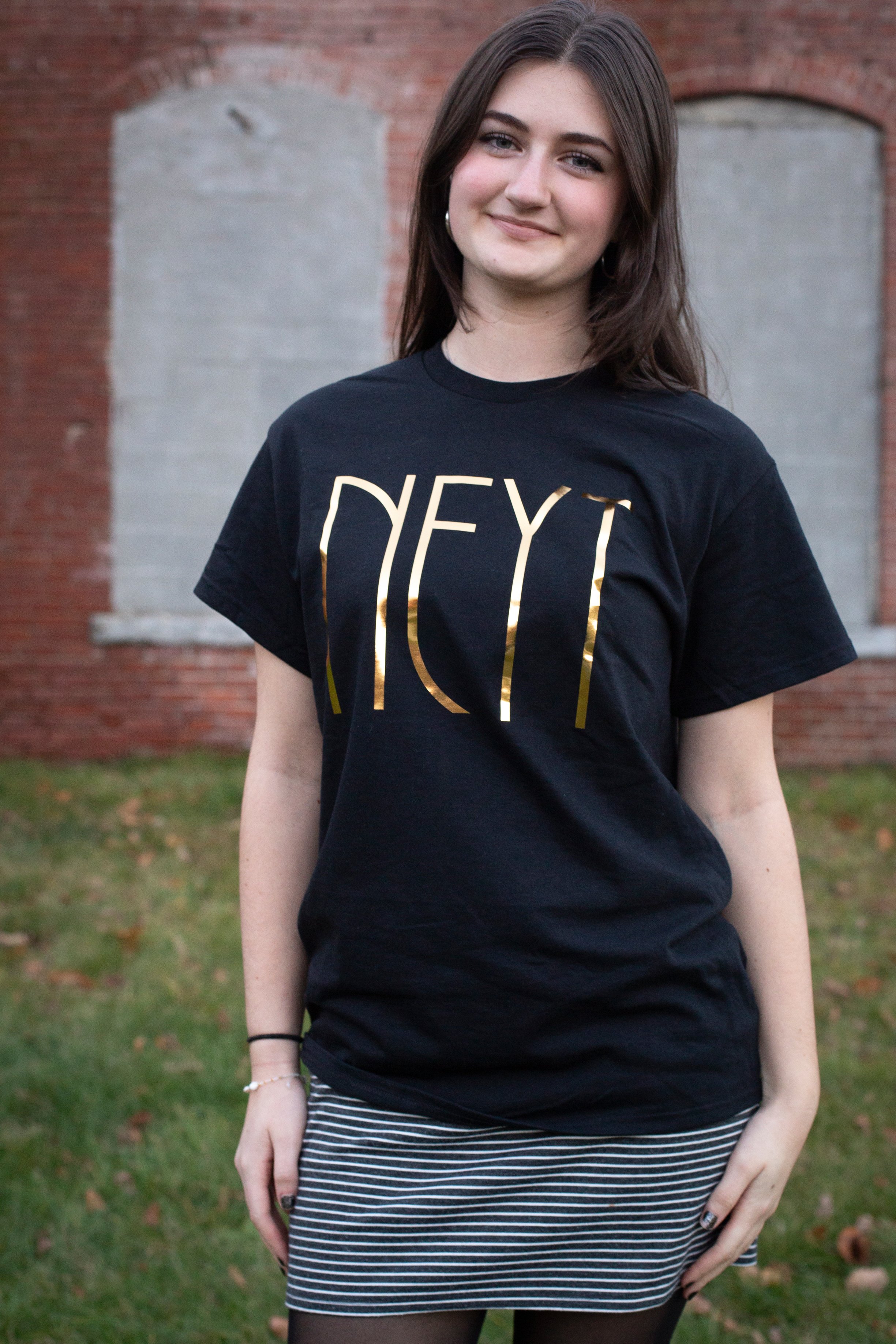 Black/Gold NEYT T-Shirt