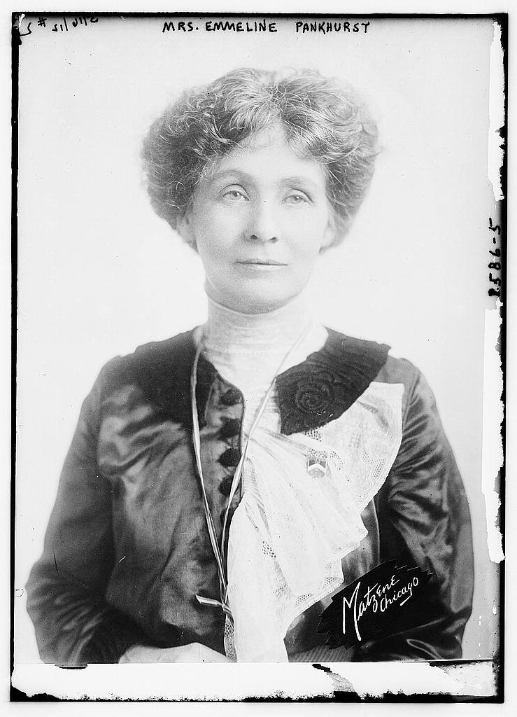 Emmeline Pankhurst   (Library of Congress)