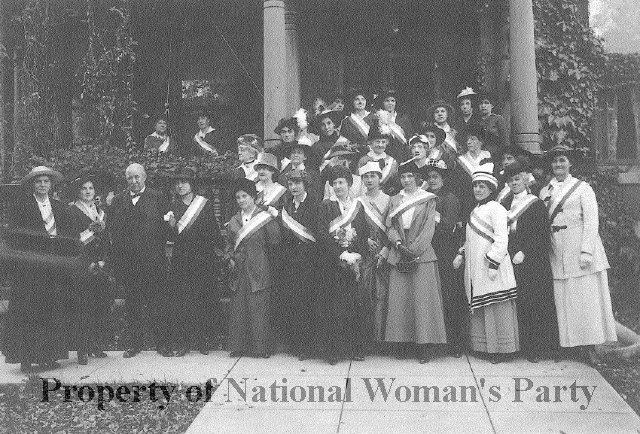 New Mexican Suffragists in 1915   (National Woman’s Party)