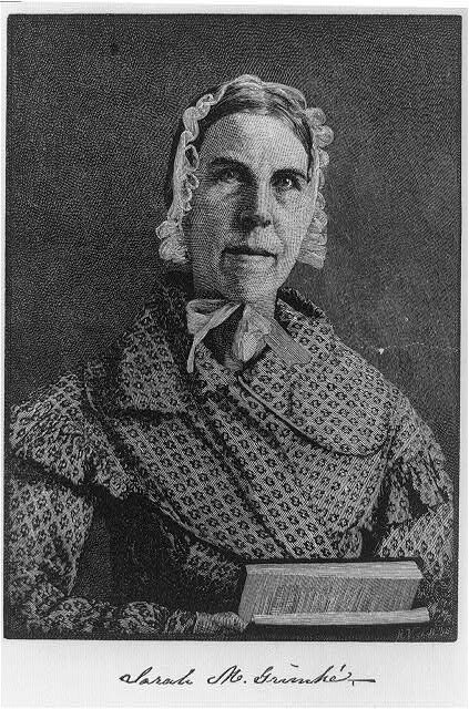 Sarah Moore Grimké   (Library of Congress)