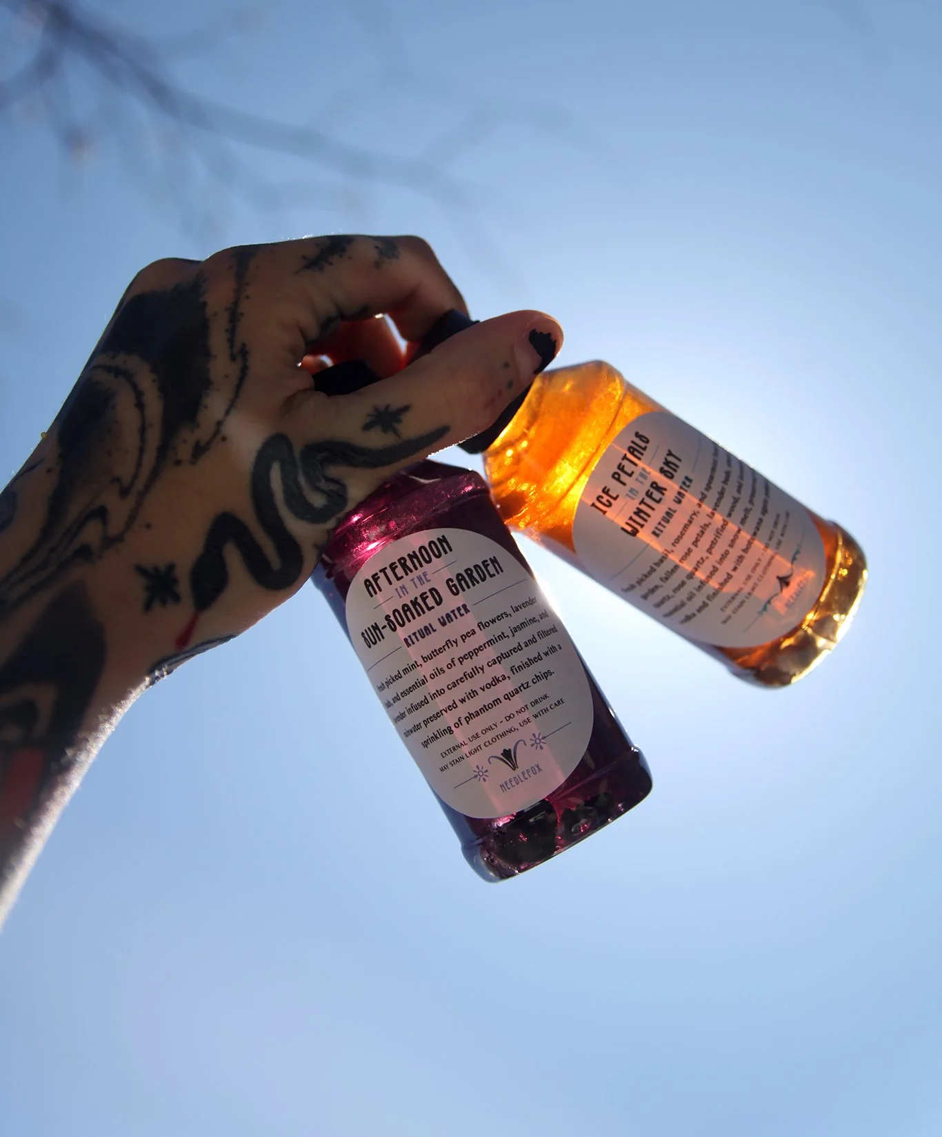 ❋ LIQUID PORTALS ❋ selection of ritual + spell waters