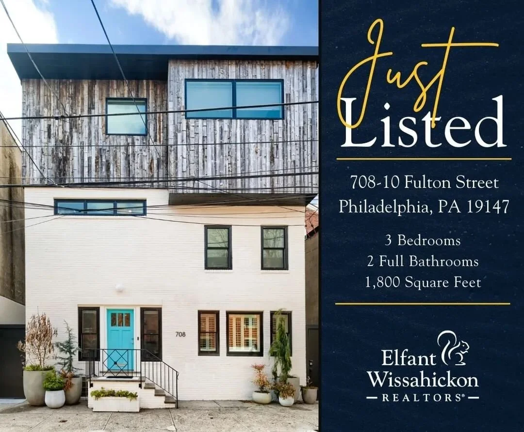 Just Listed: 708-10 Fulton Street, Philadelphia, PA 19147 🏠🔑 $775,000 &bull; 3 Bedrooms &bull; 2 Full Bathrooms &bull; 1,800 Square Feet &bull; MLS# PAPH2109162 #justlisted #listed #new #newlisting #listing #forsale #homeforsale #home #house #homes