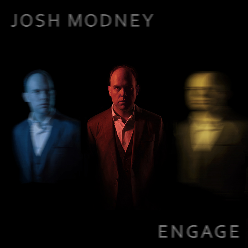  Album cover for   Josh Modney: Engage  , released on  New Focus Recordings , collaboration with Emma Van Deun 
