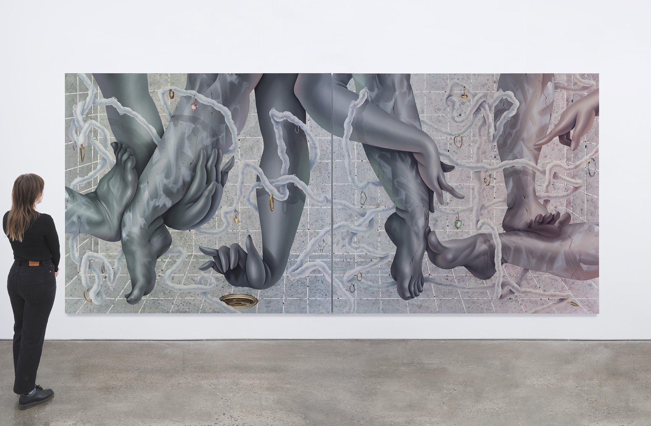   Sarah Slappey  for  Galerie Maria Bernheim , Zurich, Switzerland, 2023  
