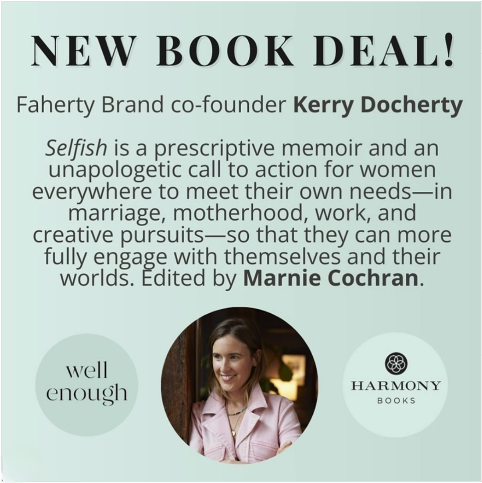 Kerry Docherty — writer and cofounder of Faherty Brand.  

“Molly holds a safe container for any novice or expert writer to explore and hone their voice. I will undoubtedly take this class again.”