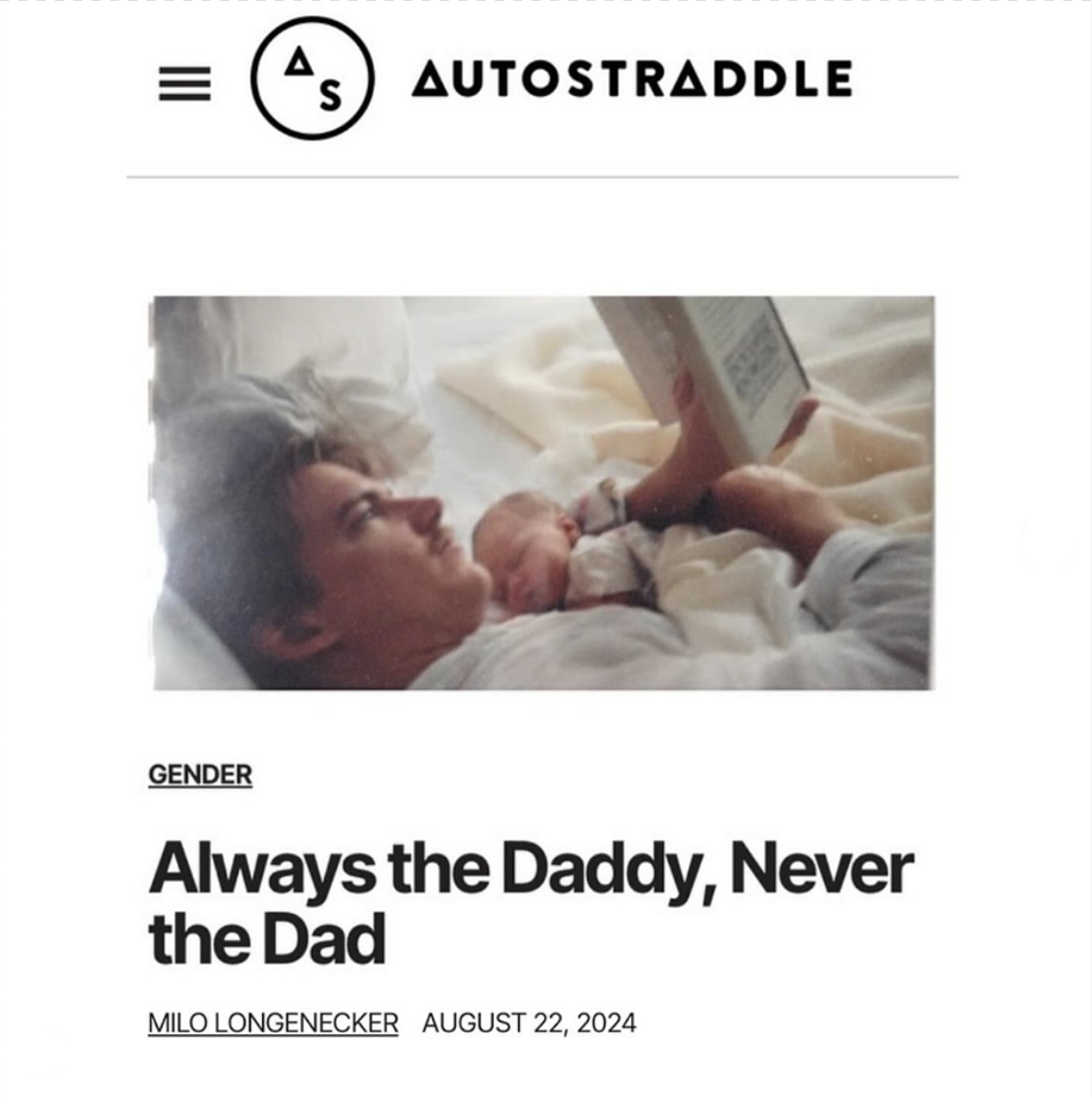 Milo Longenecker — theatremaker, movement artist, educator; Autostraddle, 2024.