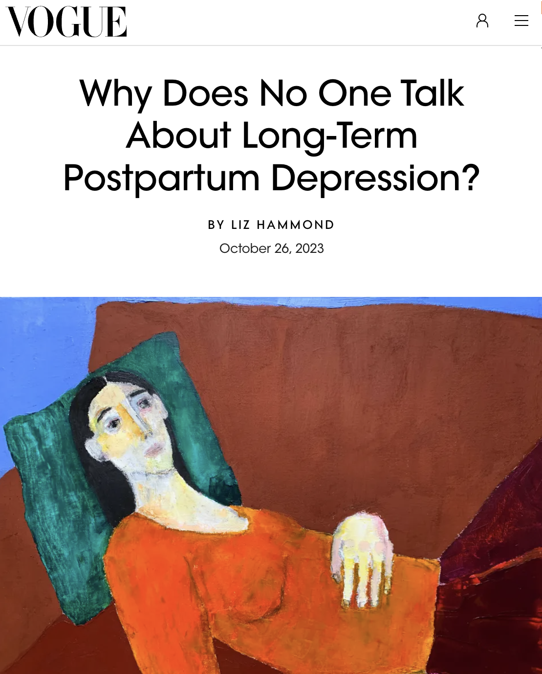 Liz Hammond — writer; Vogue, 2023. 

“I came to BWC because I knew I wanted to write about my postpartum experience I didn’t have the framework or motivation to sit down and get it done. Molly’s classes and the BWC community were the dose of inspirat
