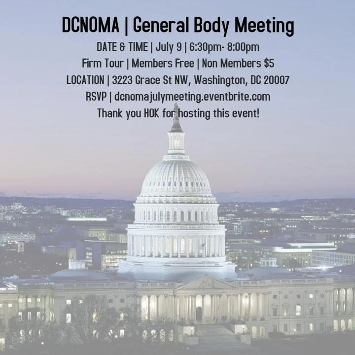 DCNOMA July Chapter Meeting