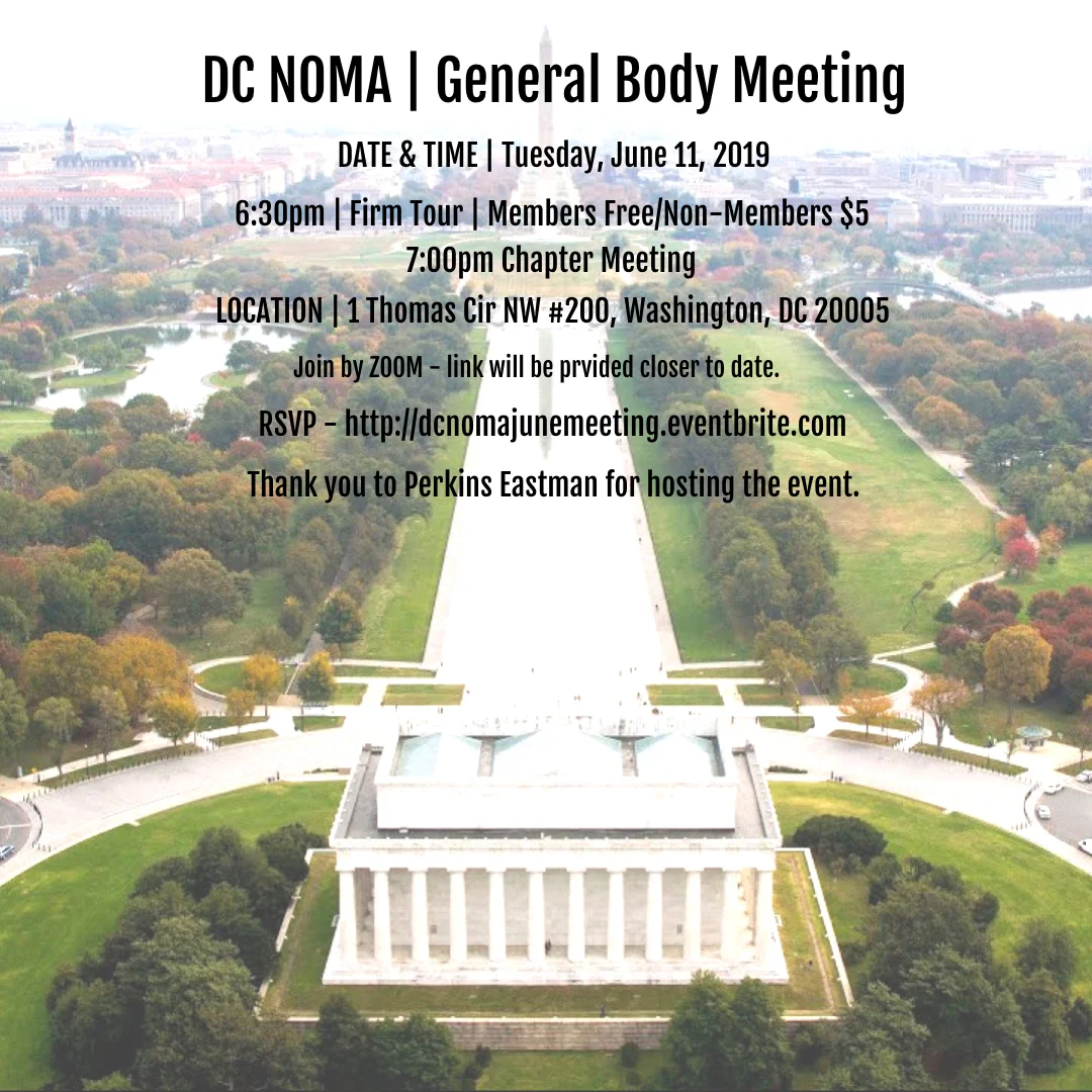 DCNOMA June Chapter Meeting