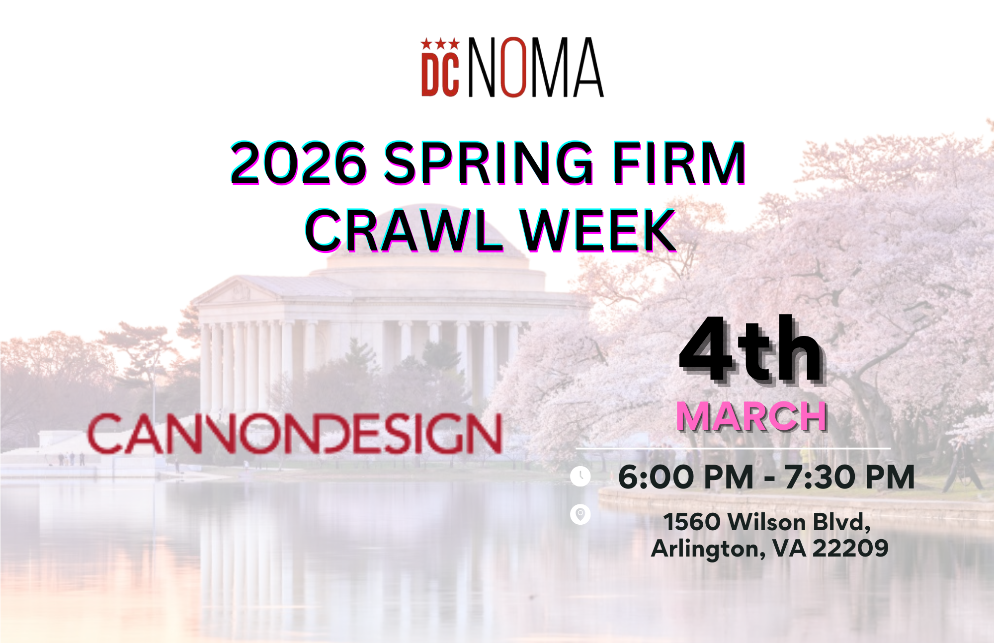 DCNOMA - 2026 SPRING FIRM CRAWL - CannonDesign