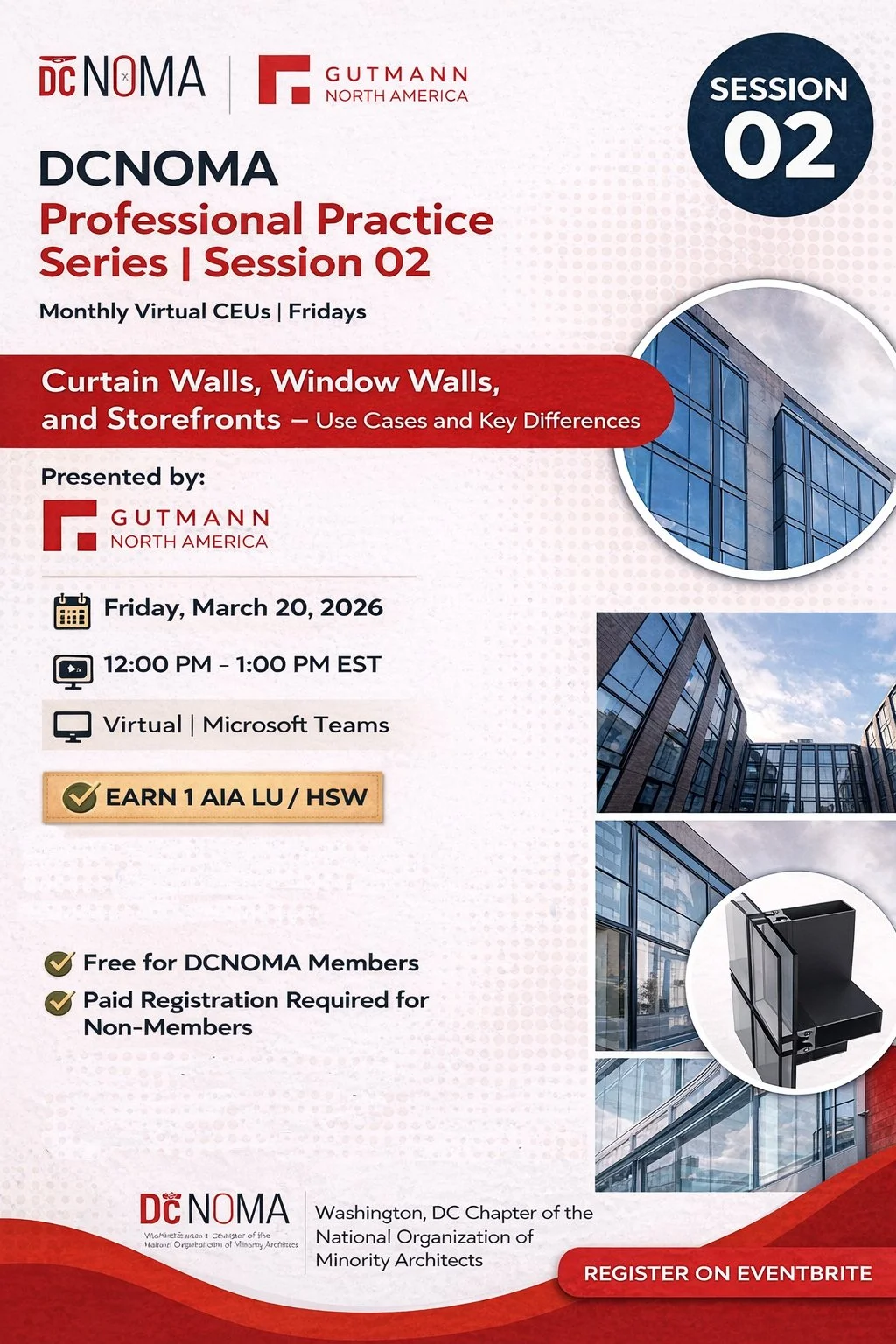 Professional Practice Series SESSION 02 - Curtain Walls, Window Walls and Storefronts - Use cases and differences