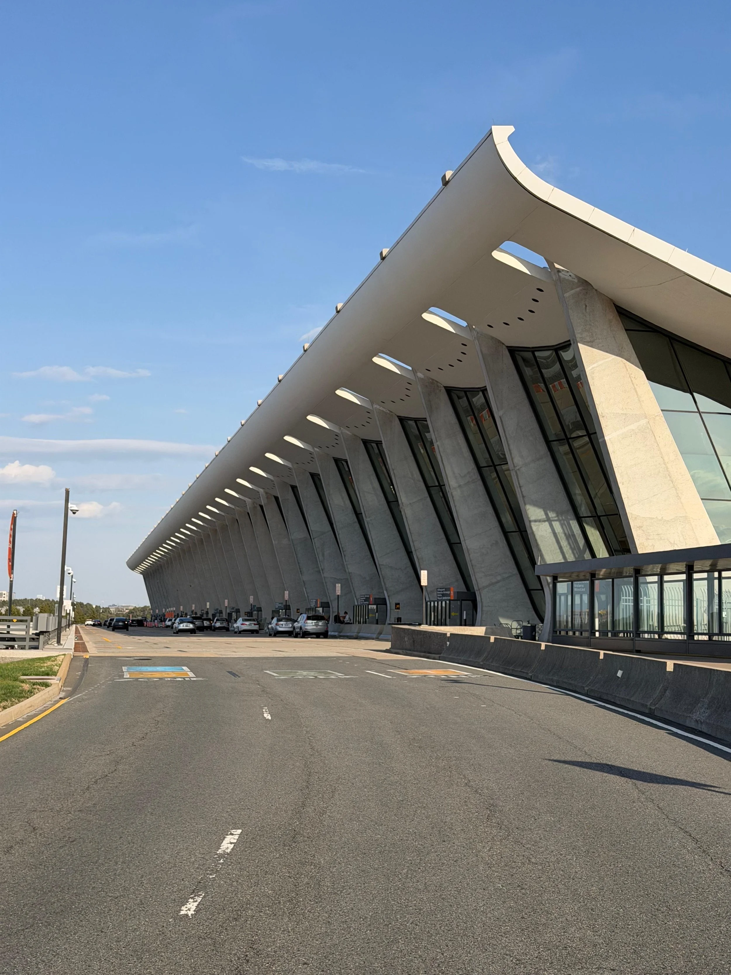 Structure, rhythm, &amp; movement at Dulles.