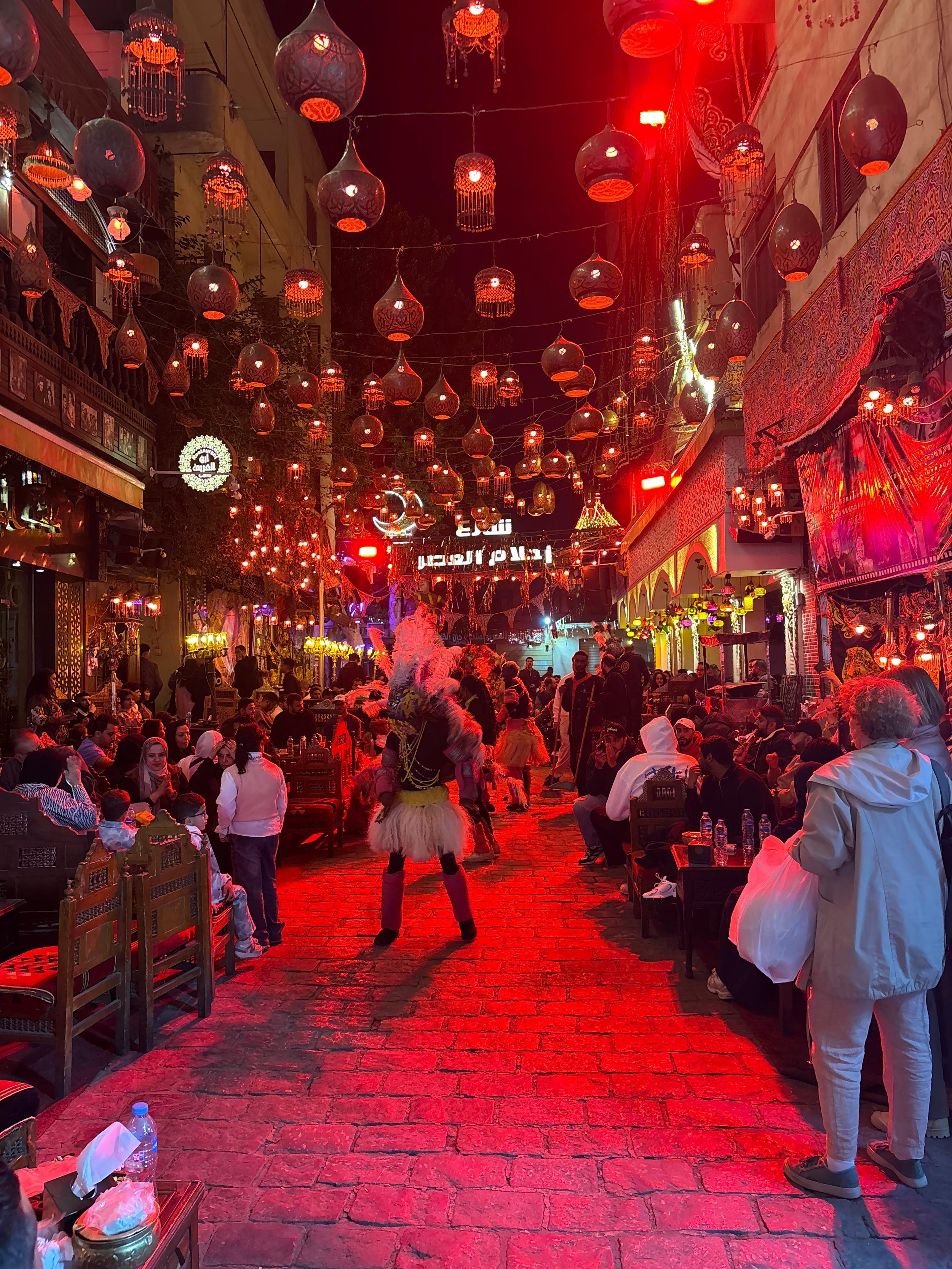 Street life in Khan el-Khalili.