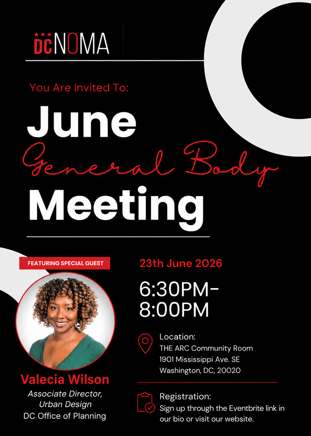 DCNOMA June General Body Meeting