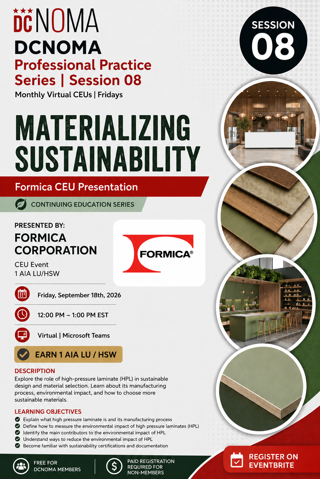 CEU Session #8: Materializing Sustainability