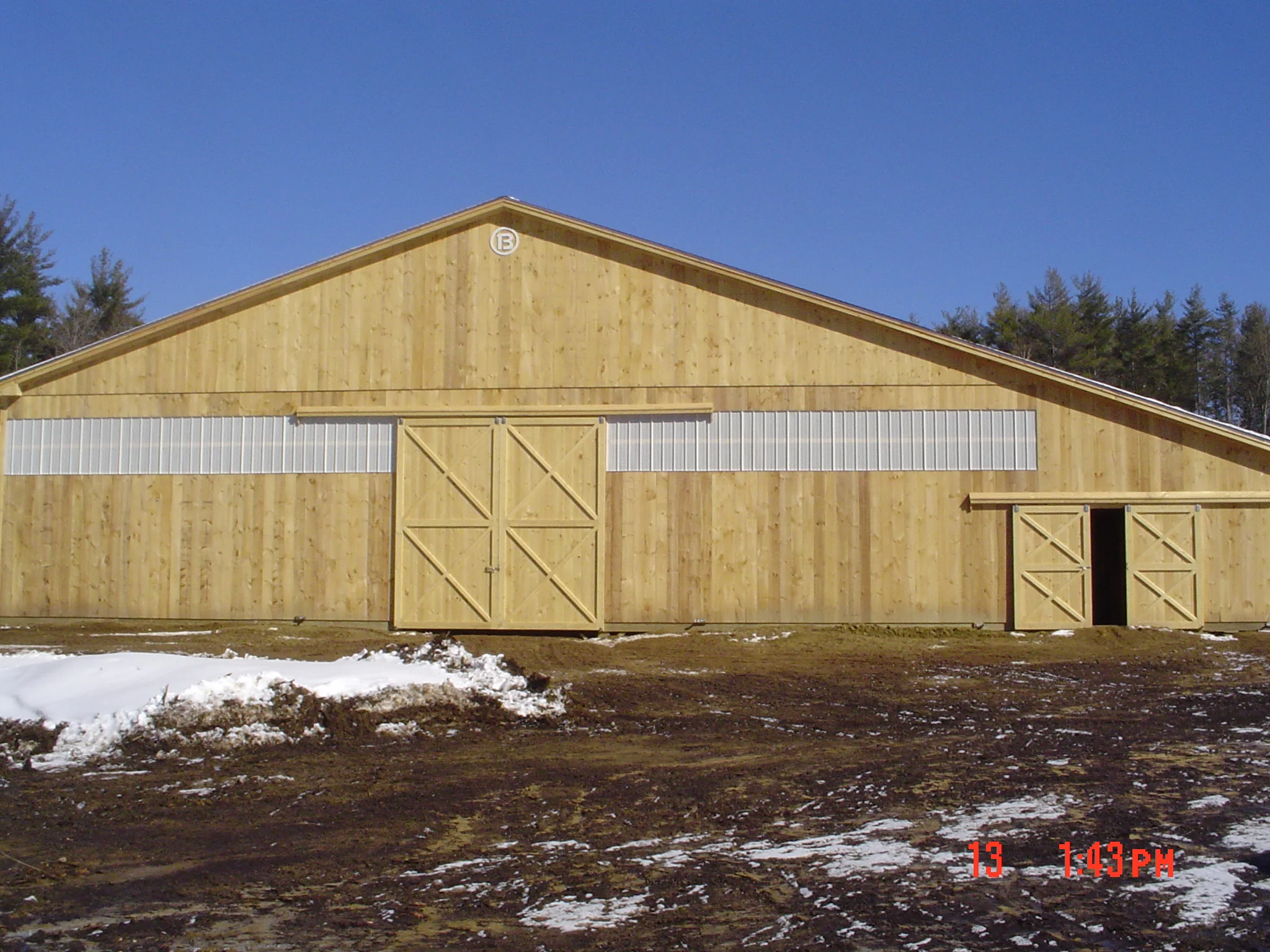 End Wall of Arena Complex