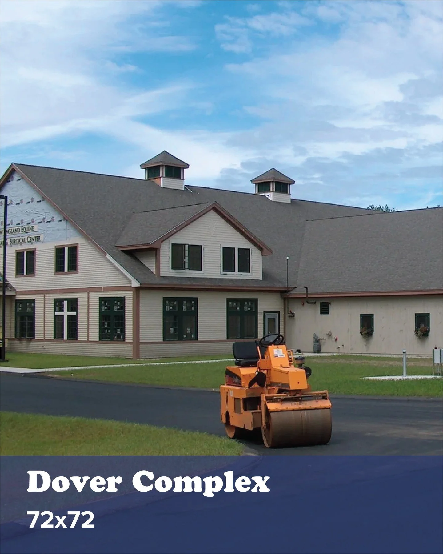 We built the Dover Complex for an equine hospital! It&rsquo;s a large facility with two 72&rsquo; x 72&rsquo; buildings, each with two cross aisles &amp; 40 stalls on each side.

#CircleB #BarnDepot #NewEnglandStyleBarn #HorseBarn #Barn #EquestrianBa