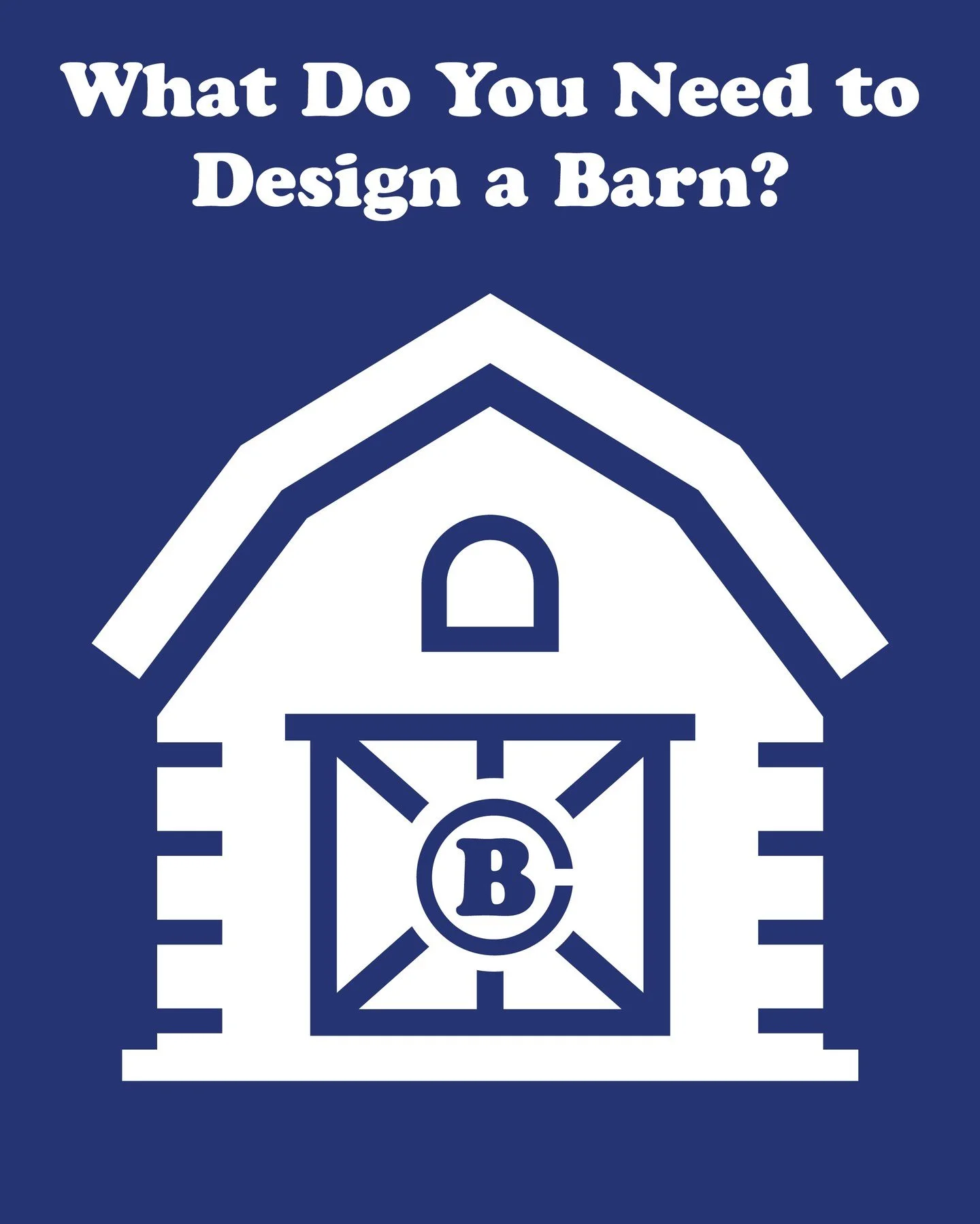 There are lots of factors to consider when designing the best barn to fit your needs &amp; wants &mdash; the team at Circle B will help you at every step of the design process!