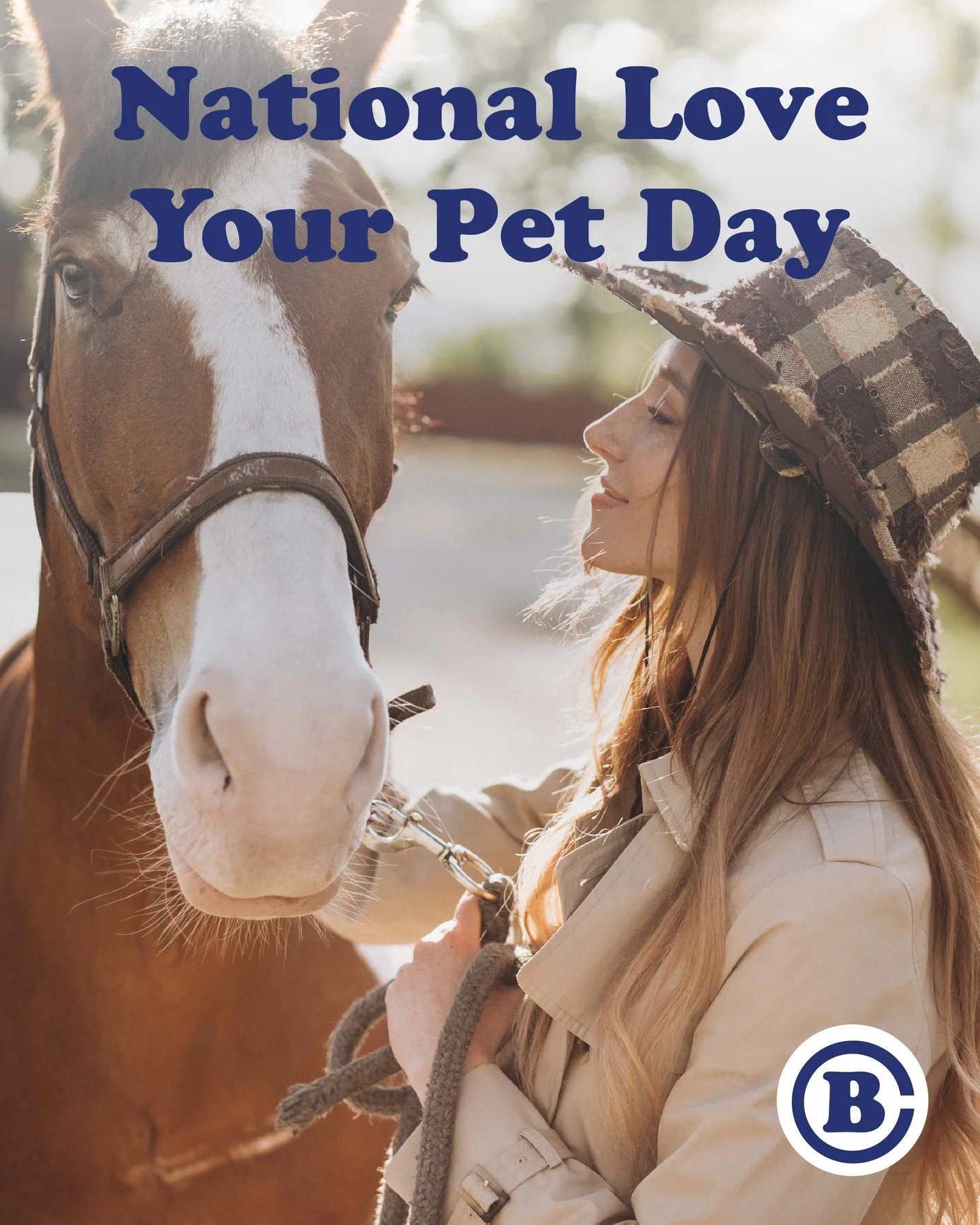 Today is National Love Your Pet Day! 🐎 🐕 🐈 💕 
Show us your favorite pet photos in the comments &mdash; we know you&rsquo;ve got lots! 📸