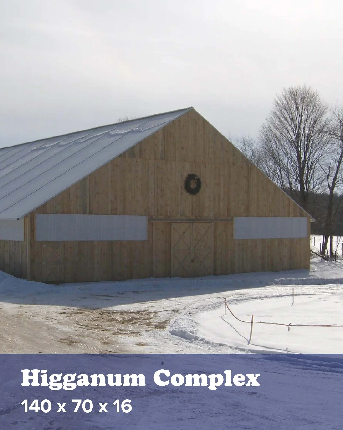 The Higganum Complex boasts a massive riding arena with a fabric roof, plus an adjoining barn with lots of horse stalls, tack &amp; feed storage, &amp; more! 🏇 🛠️ 
See more photos on our website! 📷