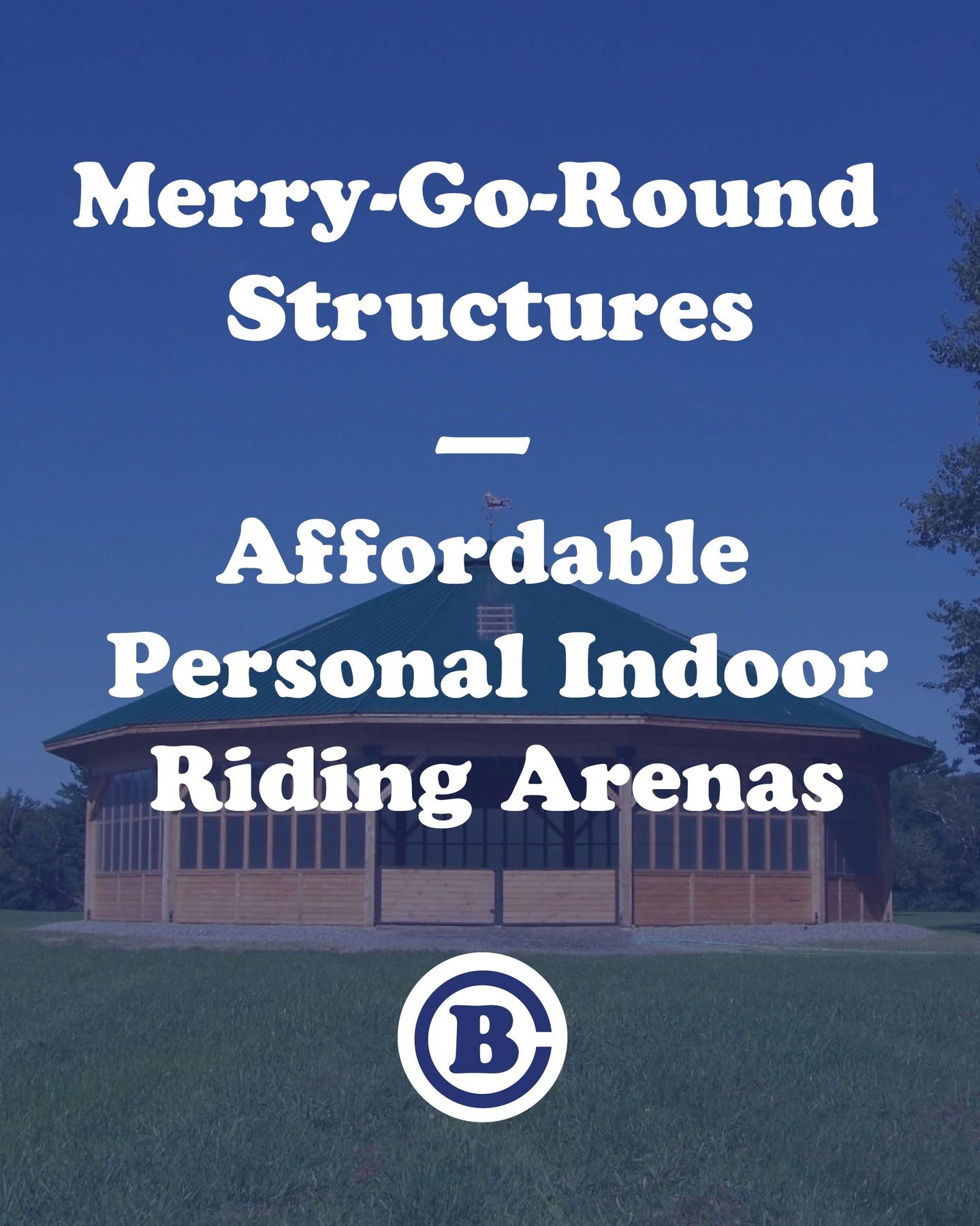 We added Merry-Go-Round Structures to the Circle B brand in 2020, &amp; our team is excited to offer affordable &amp; functional personal riding pens for horseback riders of all kinds.

Learn more on our website!
