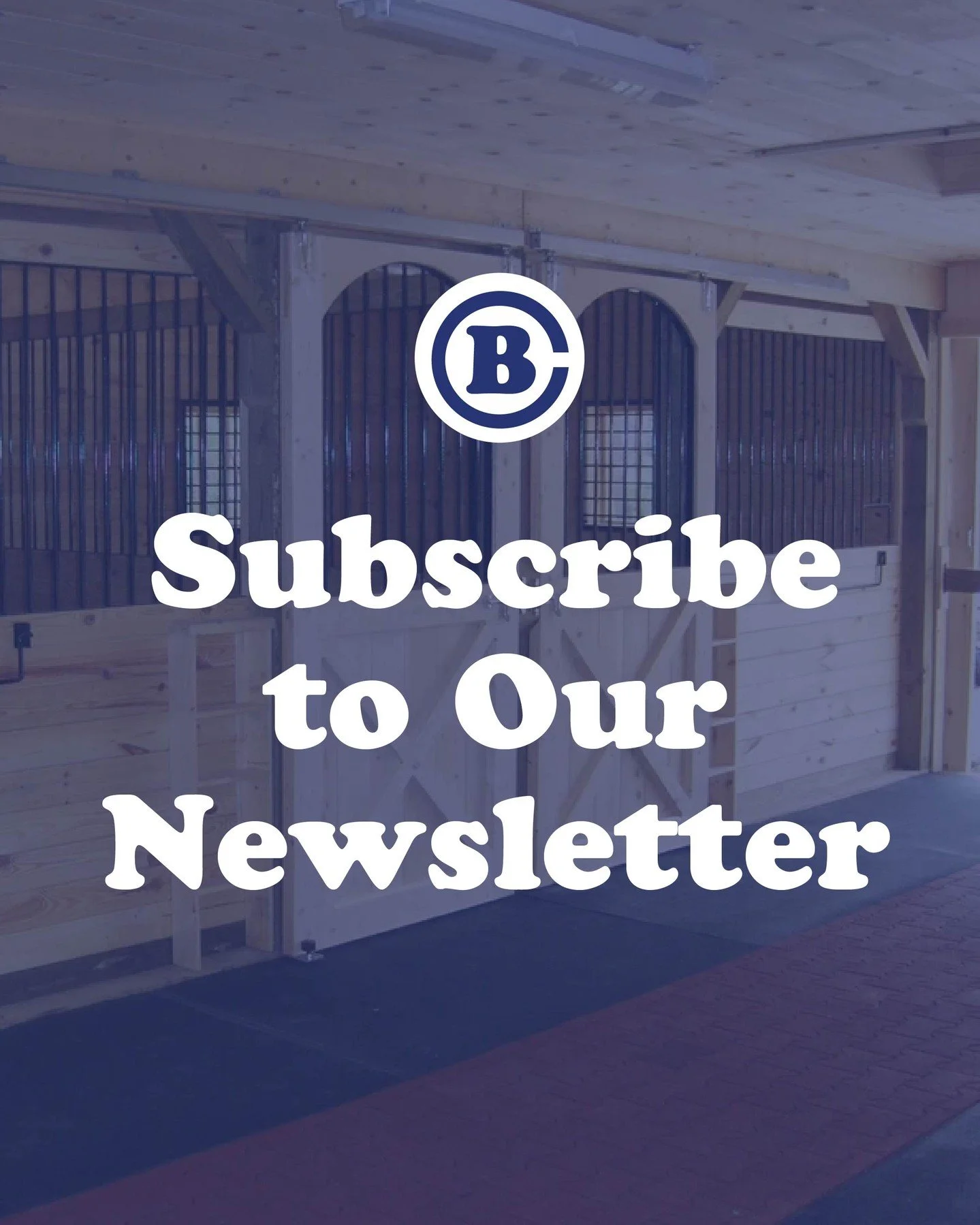 Have you subscribed to Circle B&rsquo;s monthly newsletter yet? 📫
Sign up on our website for the latest news, horse care tips, &amp; more!