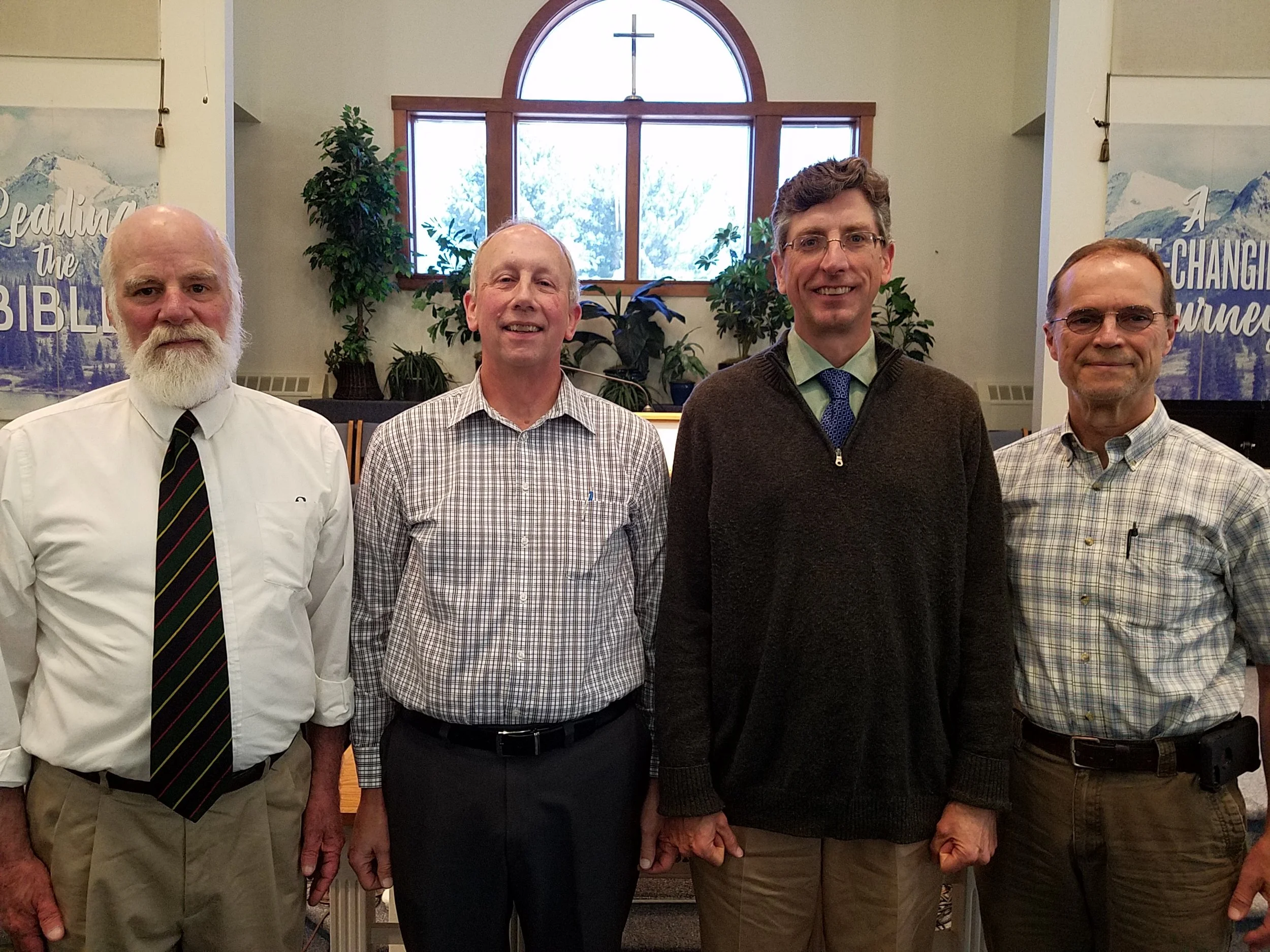 Blaikie Hines, Howard Leach (Head Deacon), Greg Chase, Tim DeHart