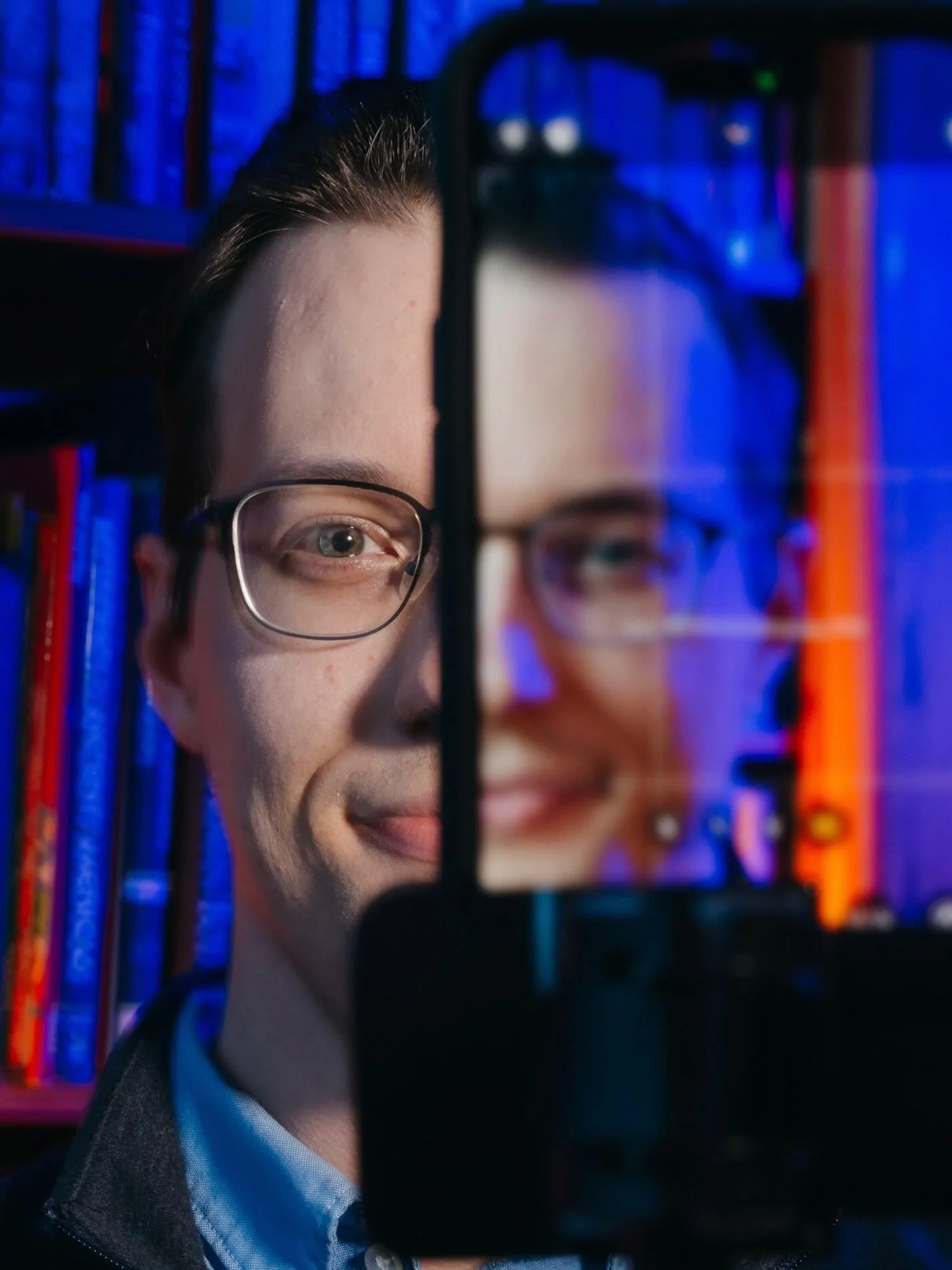 Dr. Noc for @nyt_well @nytimes. 

I had a lot of fun making this portrait. Morgan and I spoke about the balance of being yourself vs your online presence. A balance he seems to handle well. He had a streamlined approach to his online presence. He&rsq