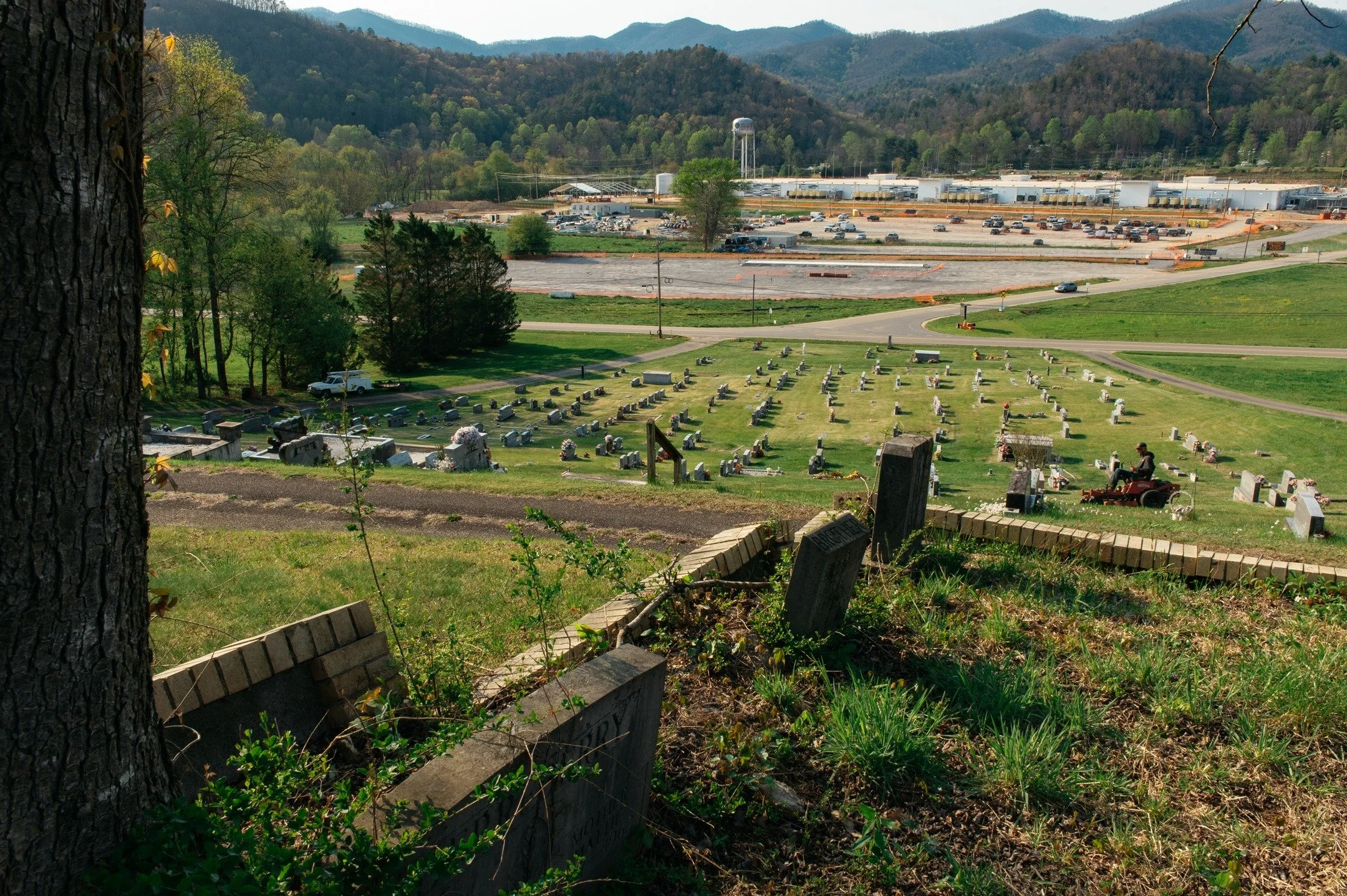 Data center being built in Marble, NC in collaboration with @katiemyerswrites for @915wunc @blueridgepublicradio