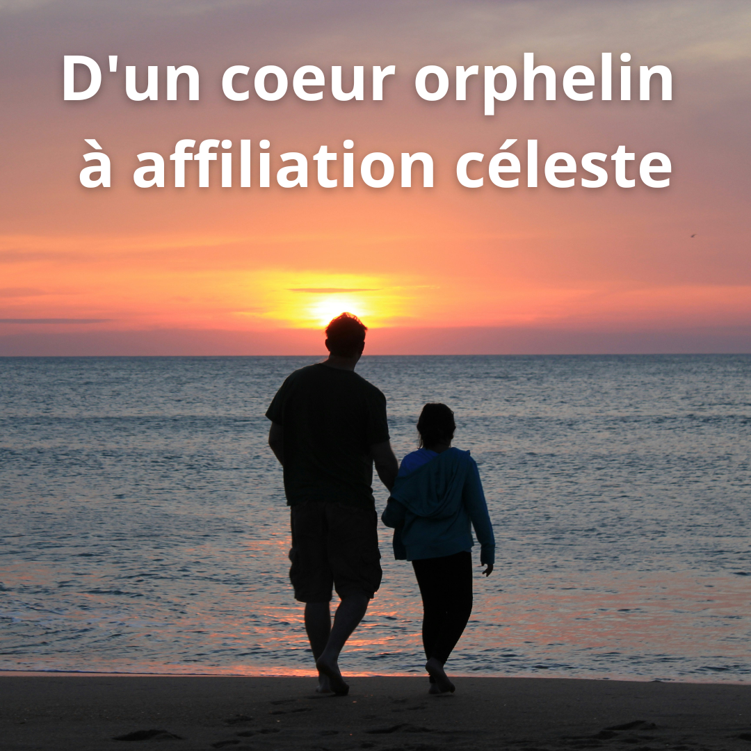 D'un coeur orphelin à affiliation céleste -Raphael Hoarau