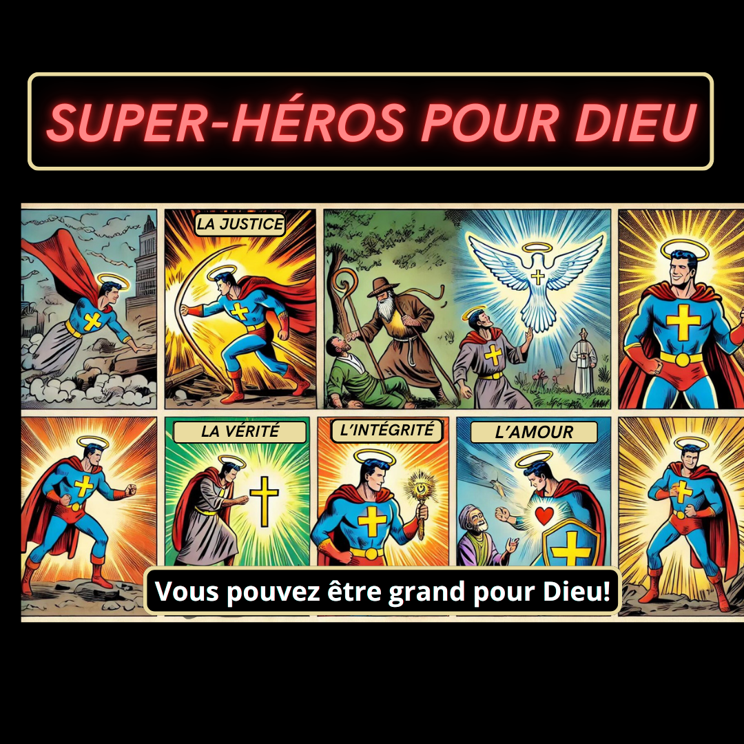 Super-héros pour Dieu - Anthony Pouillen