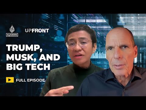 Is the growing power of Big Tech a threat to democracy? Maria Ressa and Yanis Varoufakis | Produced by Dorothy Hastings