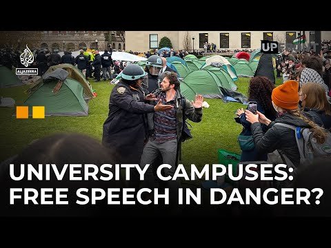 Are colleges obstructing free speech for Pro-Palestinian student activists? | Produced by Dorothy Hastings