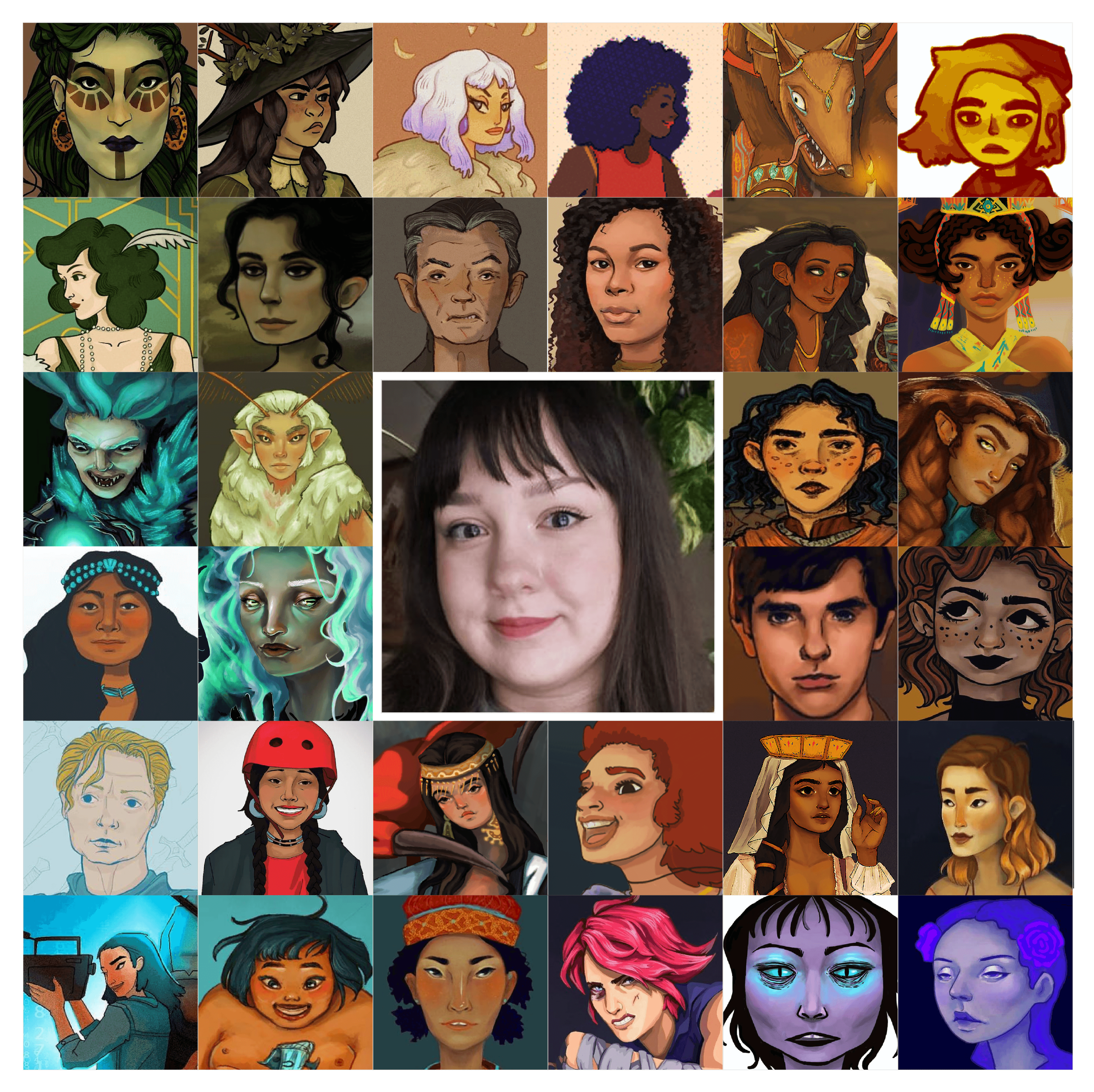 Some of my favorite faces i've drawn over the years