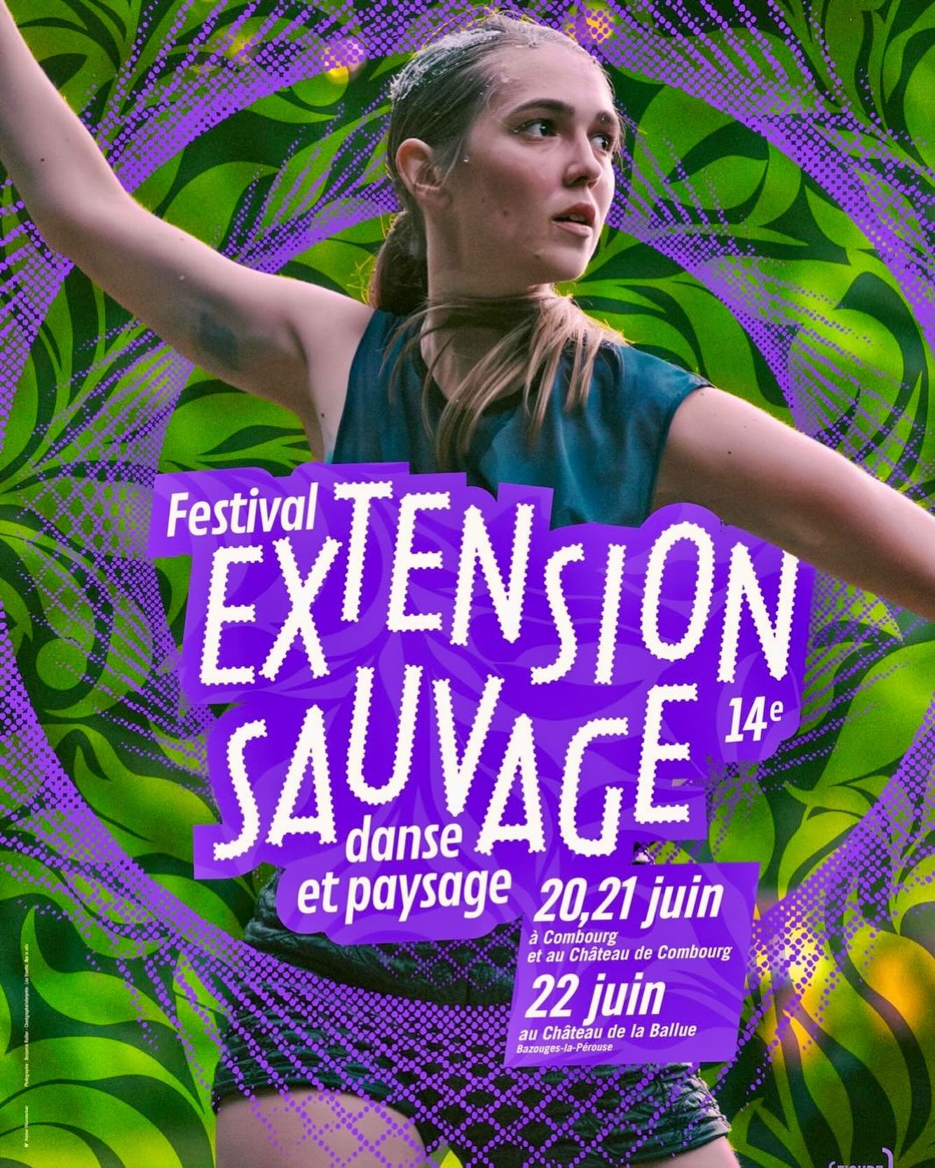 Extension Sauvage f&ecirc;te sa 14e &eacute;dition du 20 au 22 juin 2025 ! Venez vivre une exp&eacute;rience in&eacute;dite : un voyage sensoriel au c&oelig;ur de la cr&eacute;ativit&eacute; artistique, &agrave; travers des parcours chor&eacute;graph